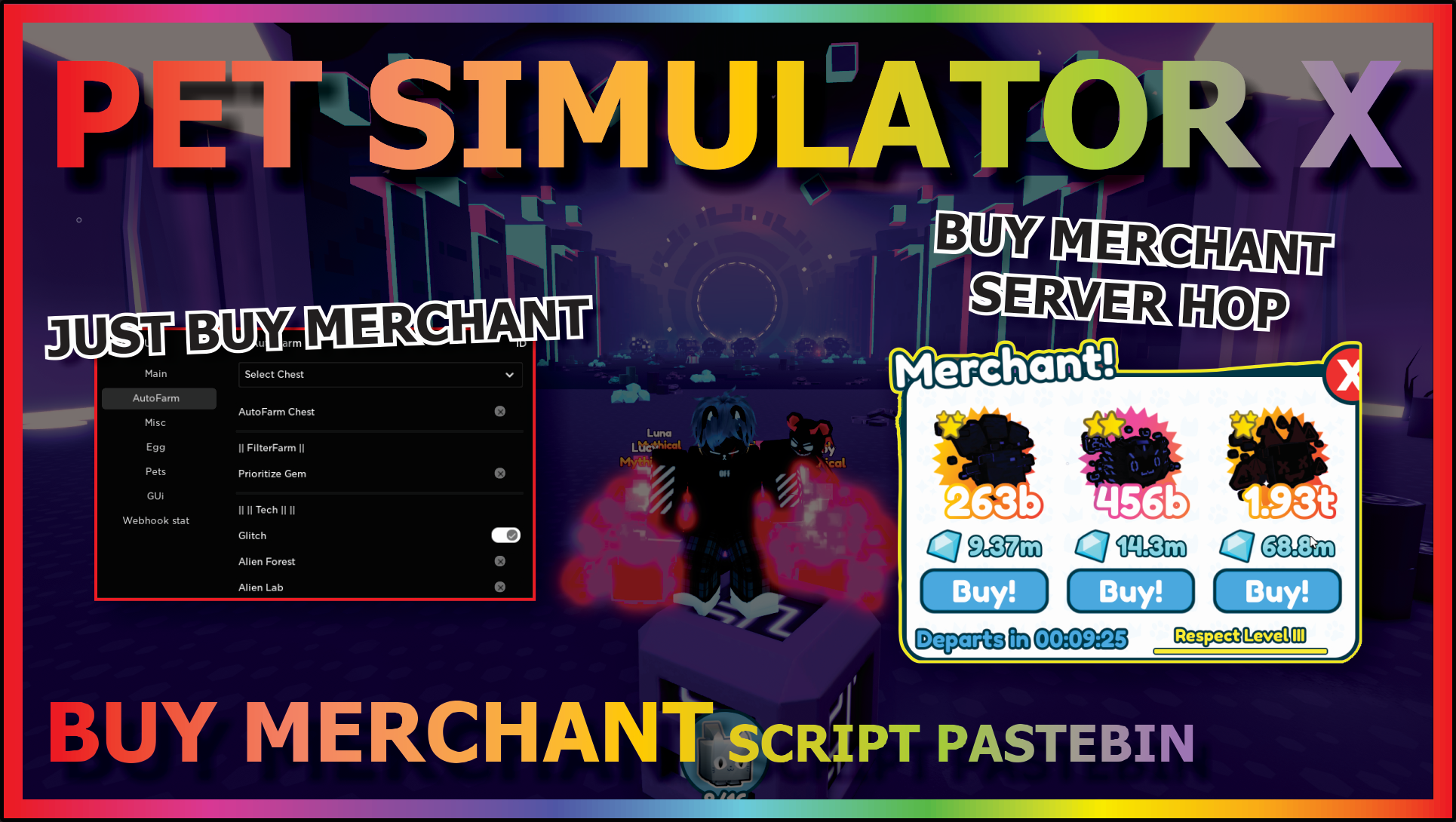 NEW] Pet Simulator X Script GUI / Hack