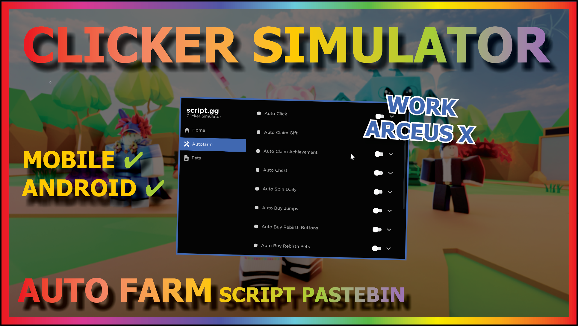 Clicker Simulator [Auto Shiny] Scripts