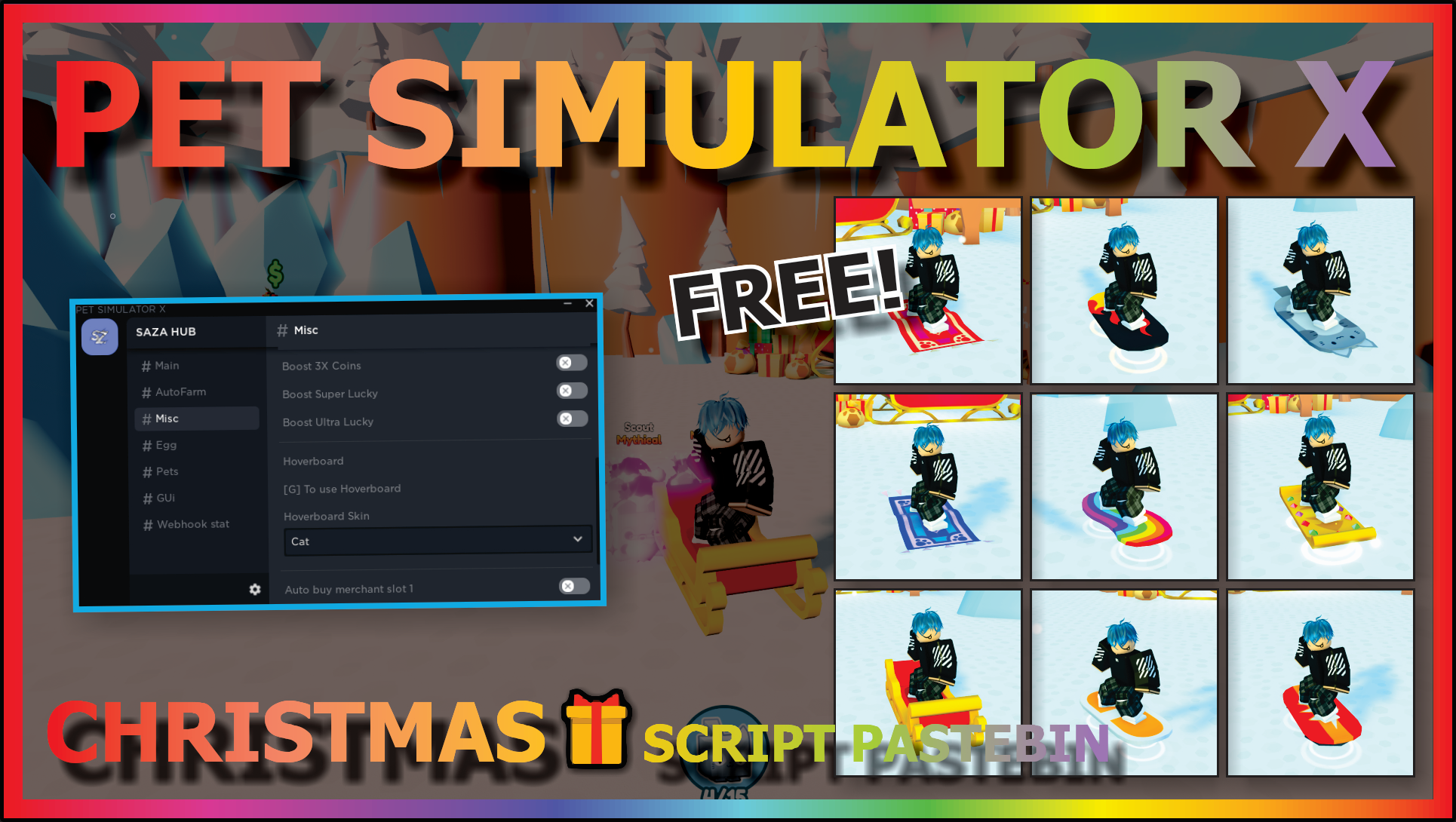NEW] Pet Simulator X Script GUI / Hack