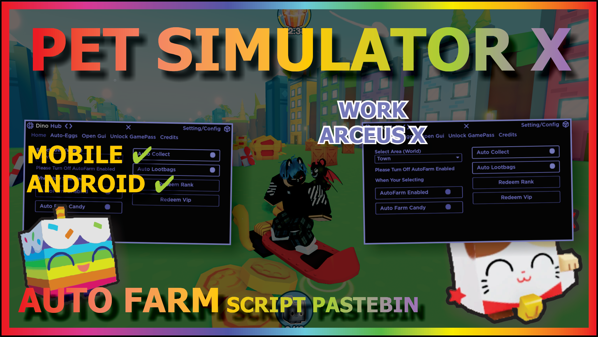 Pet Simulator X Script Gui 2023