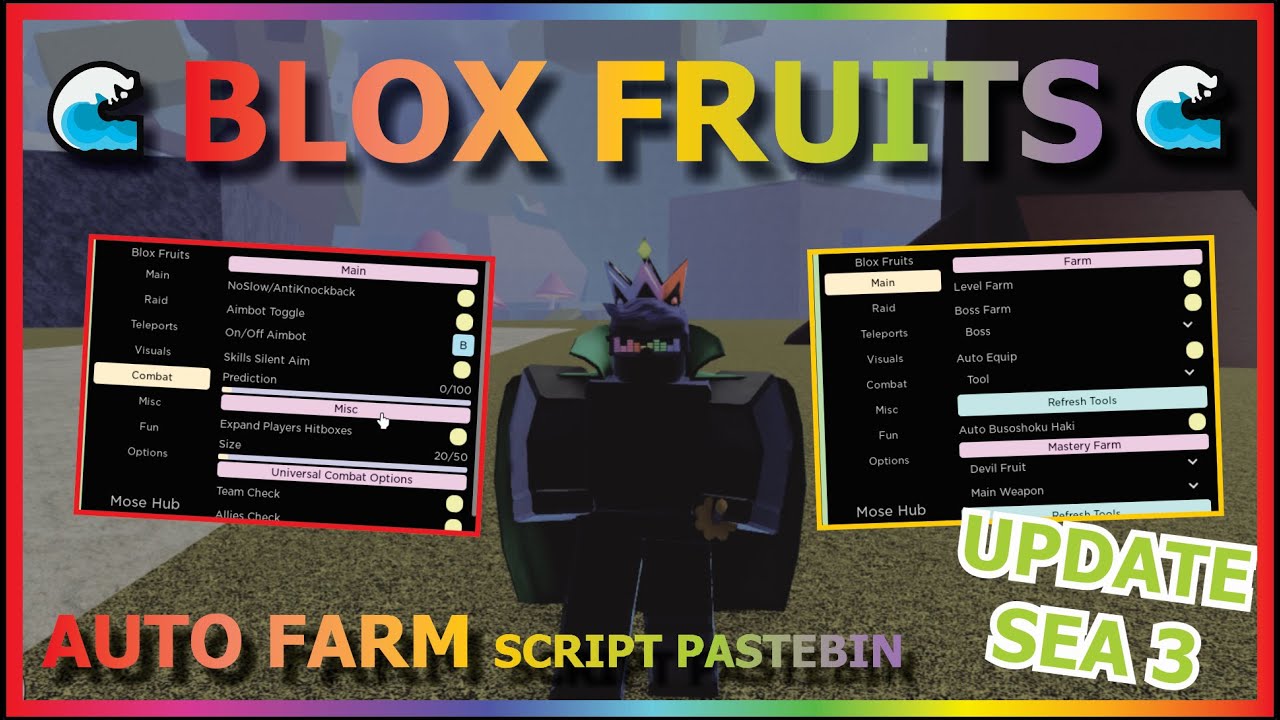 BLOX FRUITS Script Pastebin 2022 BEST AUTO FARM, AUTO BONE