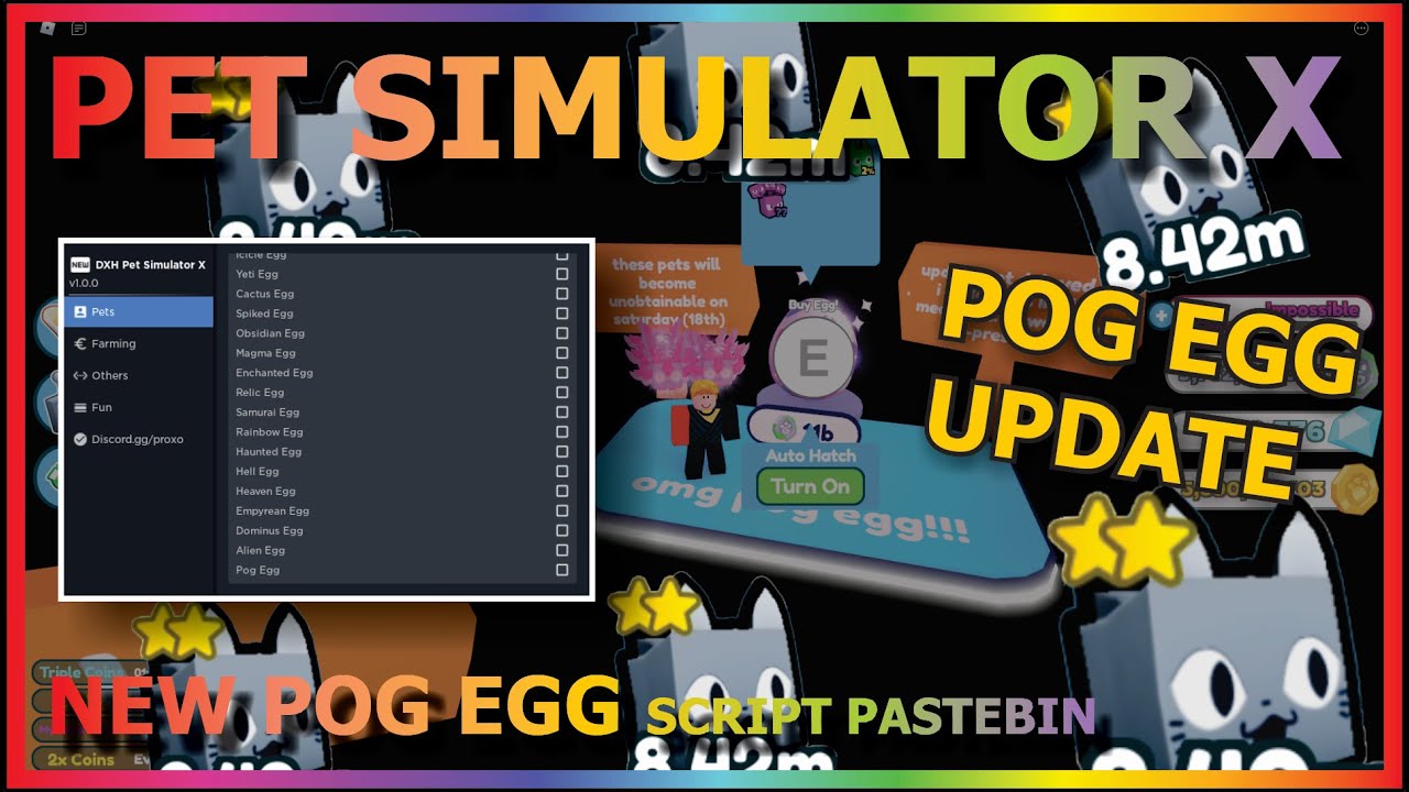 Pet simulator x script #petsimulatorx #psx #psxscript #petsimulatorxsc