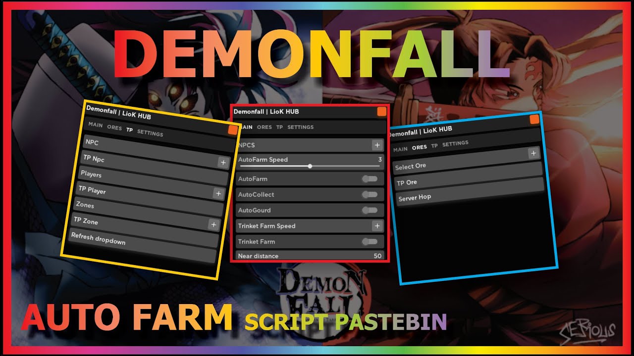 Demonfall Script Mobile/PC