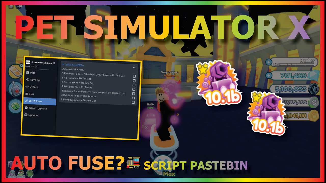 Pet Simulator X! Script - Free Gamepass, Dupe Pets (Visual Only), Autofarm,  Auto All Eggs, Auto Enchant - Roblox-Scripter