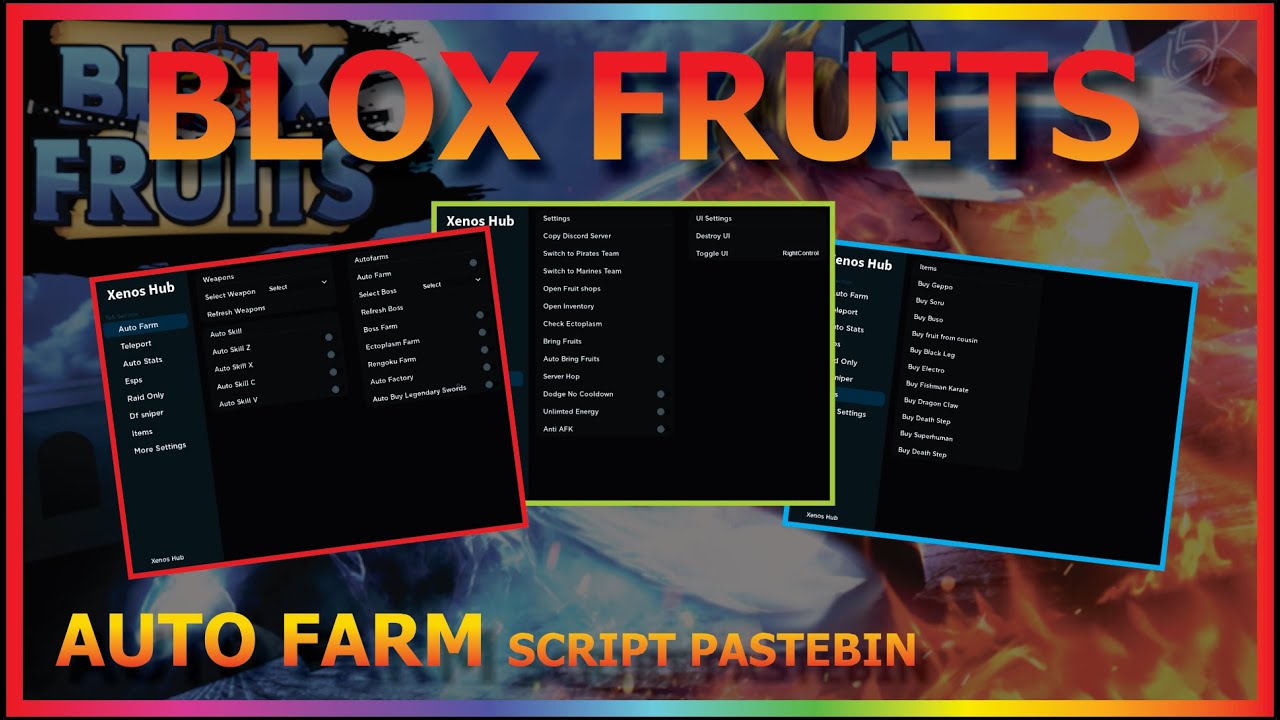 Blox Fruits script, enemy hit box extender, Auto farm and infinite  stamina auto quest