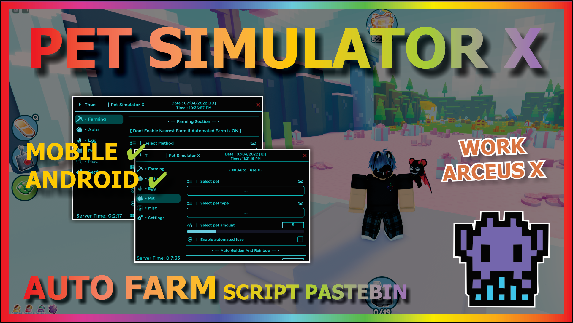 Evo V4 Pet Simulator X Script - Arceus X