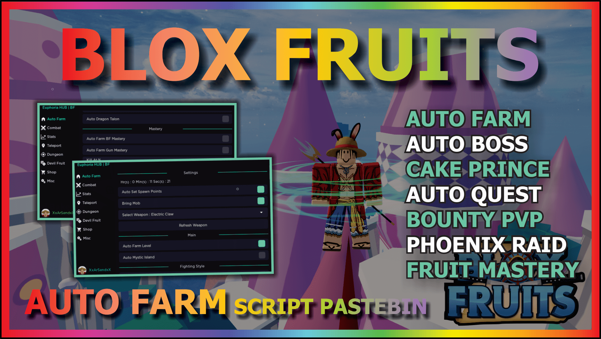 UPDATE 20] Blox Fruits Script / Hack, Auto Farm + AUTO BOUNTY, Auto  Mastery