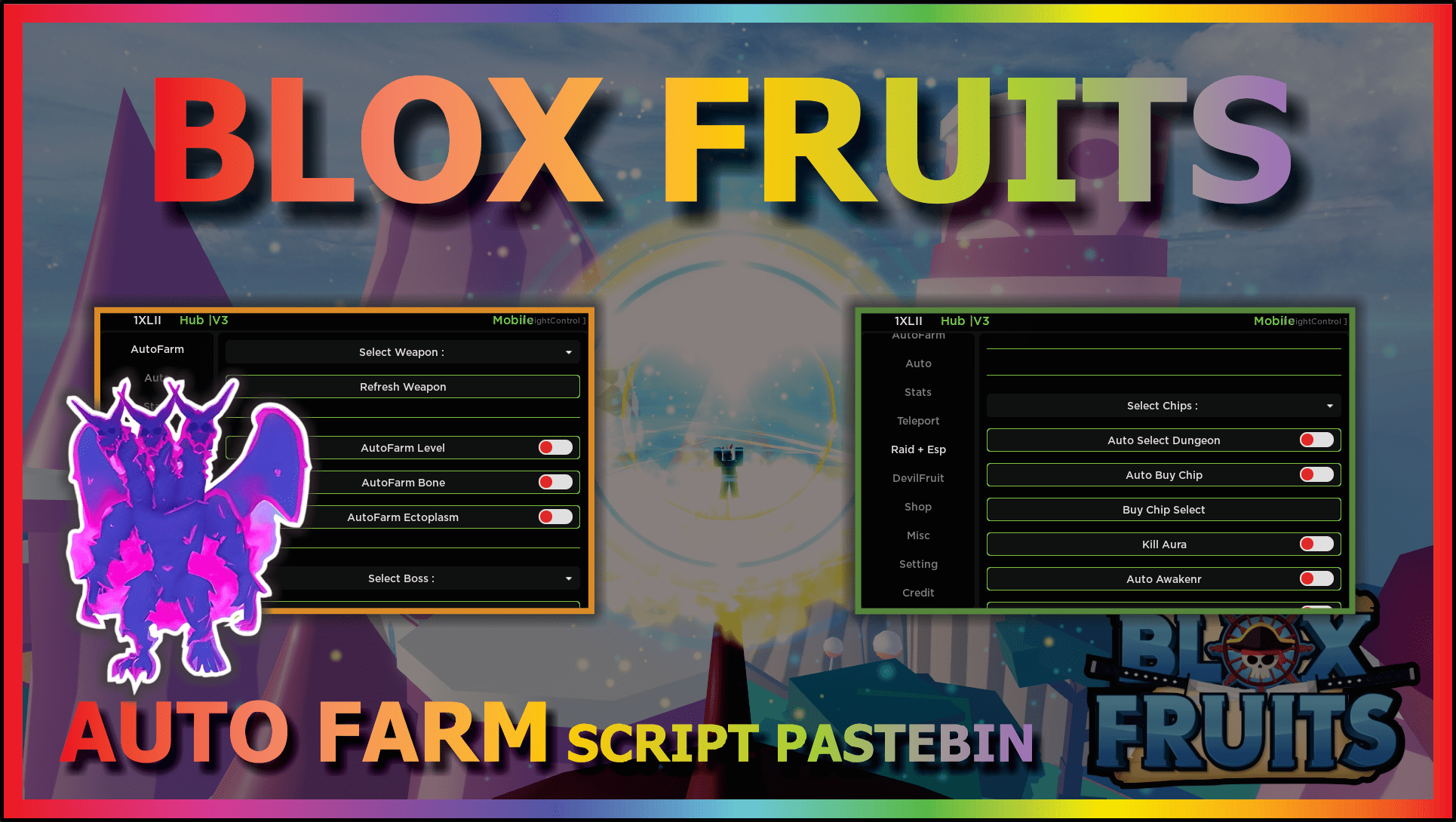 Blox Fruits [ESP, AUTO-STATS, FARM] Scripts