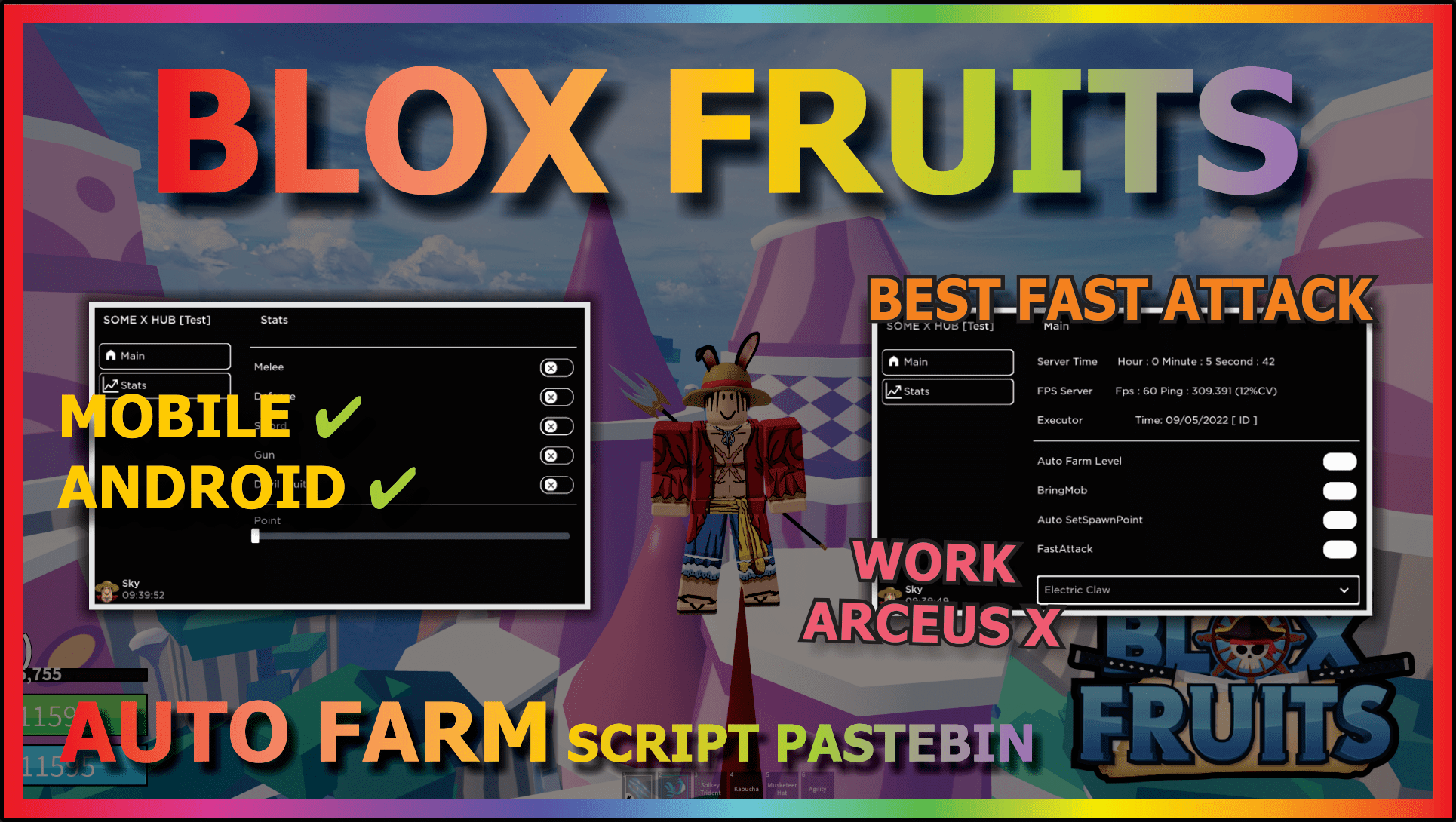 Roblox Script - Blox Fruits [ATR Hub (Mobile)]