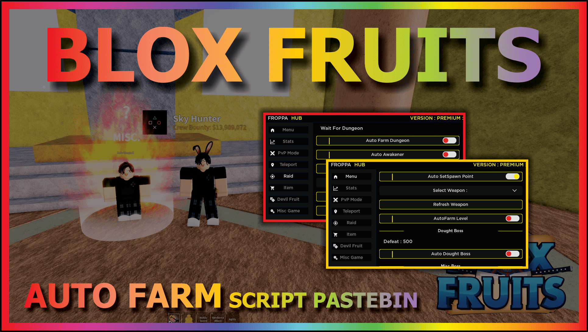 You are currently viewing BLOX FRUITS (AUTO RAID)