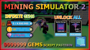 Read more about the article MINING SIMULATOR 2 (9999999 GEMS)