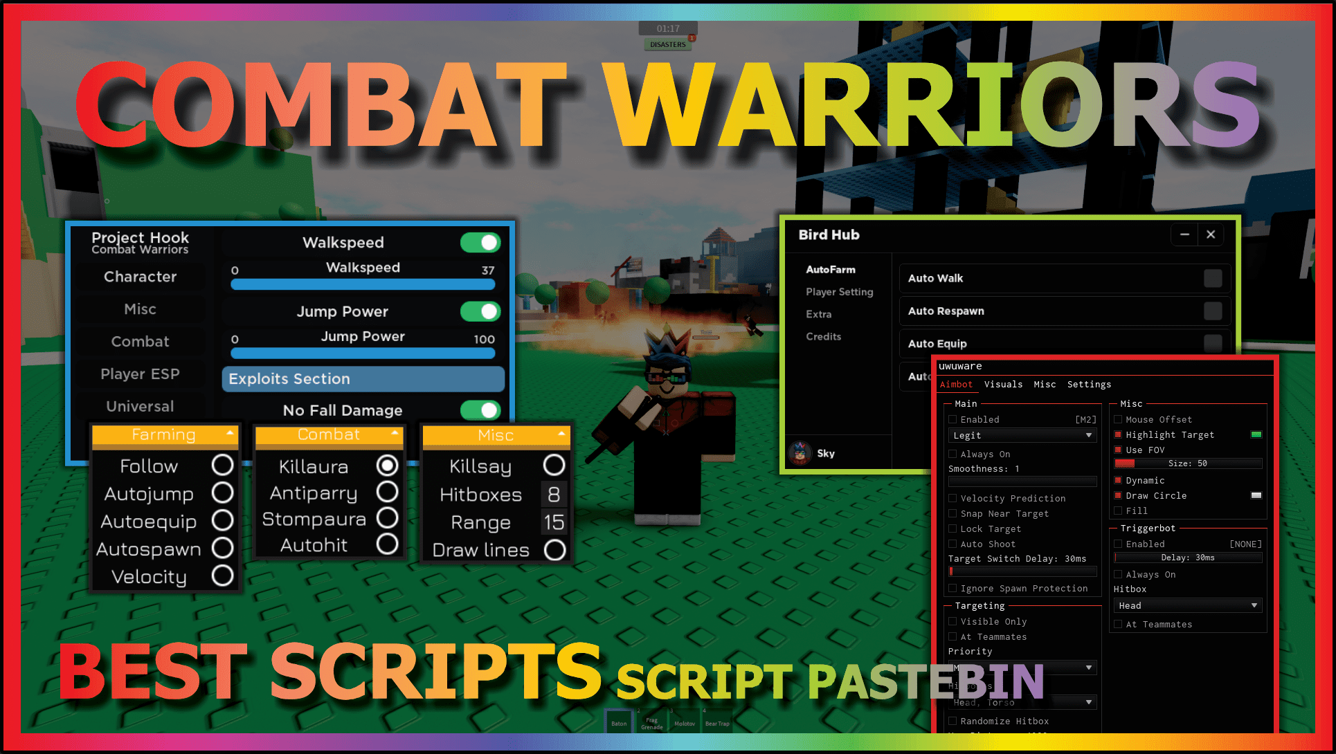Combat warriors auto parry script