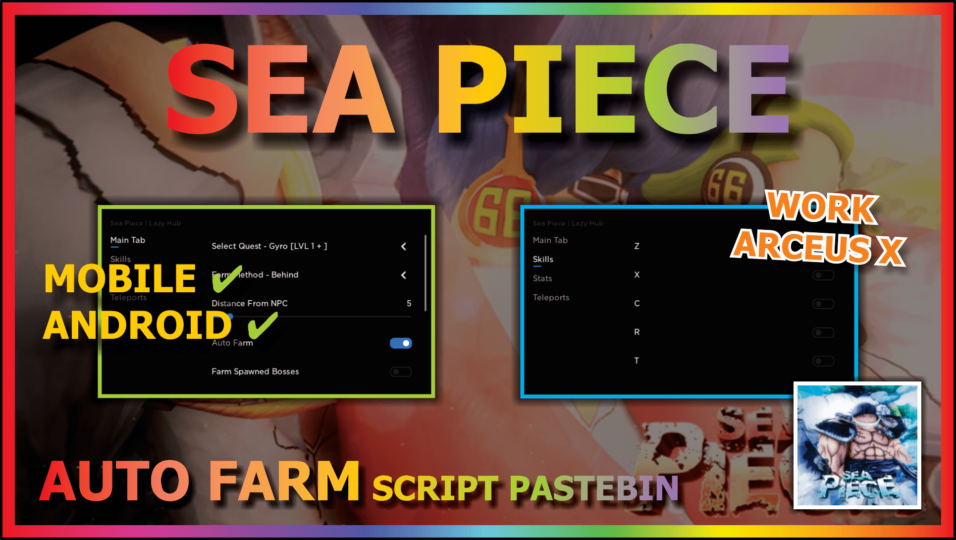 RELEASE] Sea Piece 2 Script Hack Auto Farm Fruits Sniper & Chest