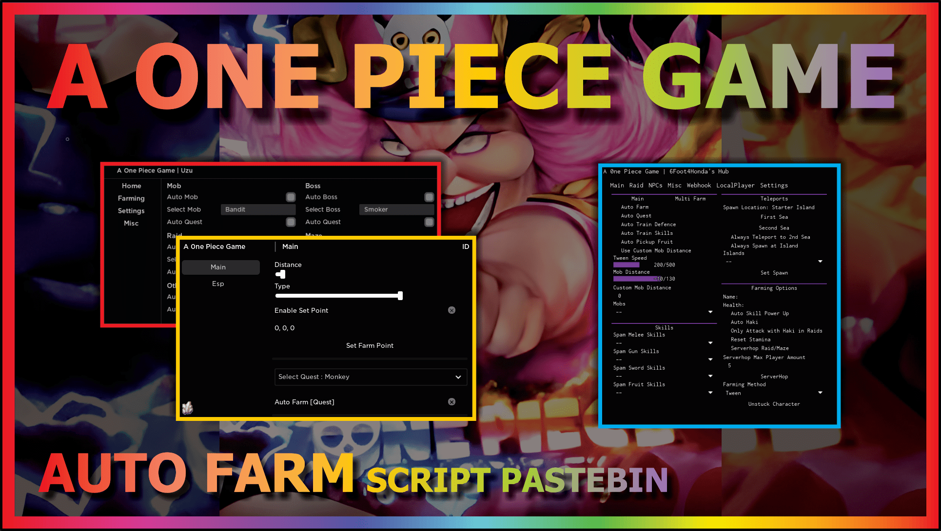 A 0ne Piece Game Script Pastebin 2022 – ScriptPastebin