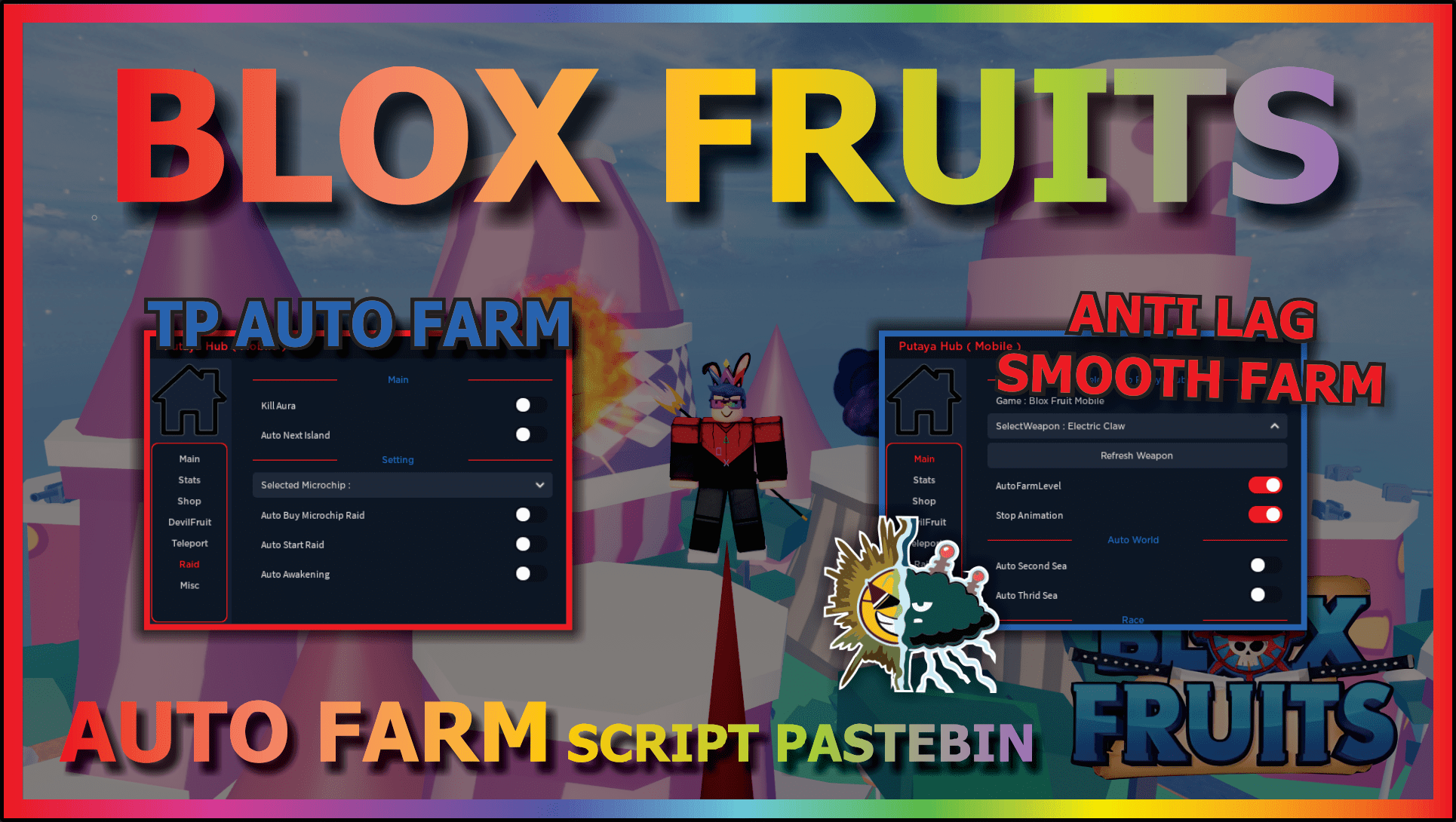Blox Fruits script, enemy hit box extender