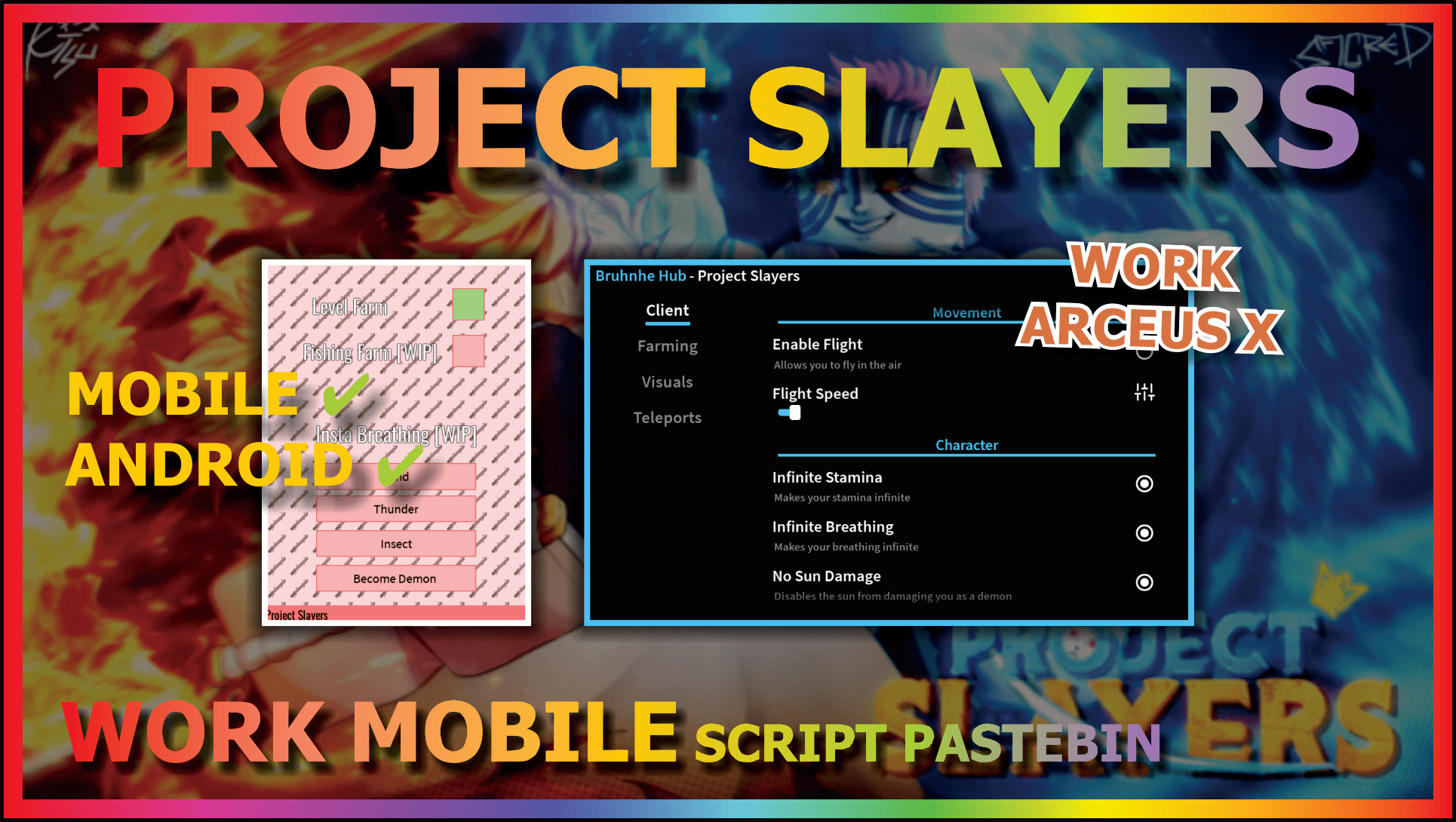 New Project Slayers Script Pastebin - [Update 1.5]