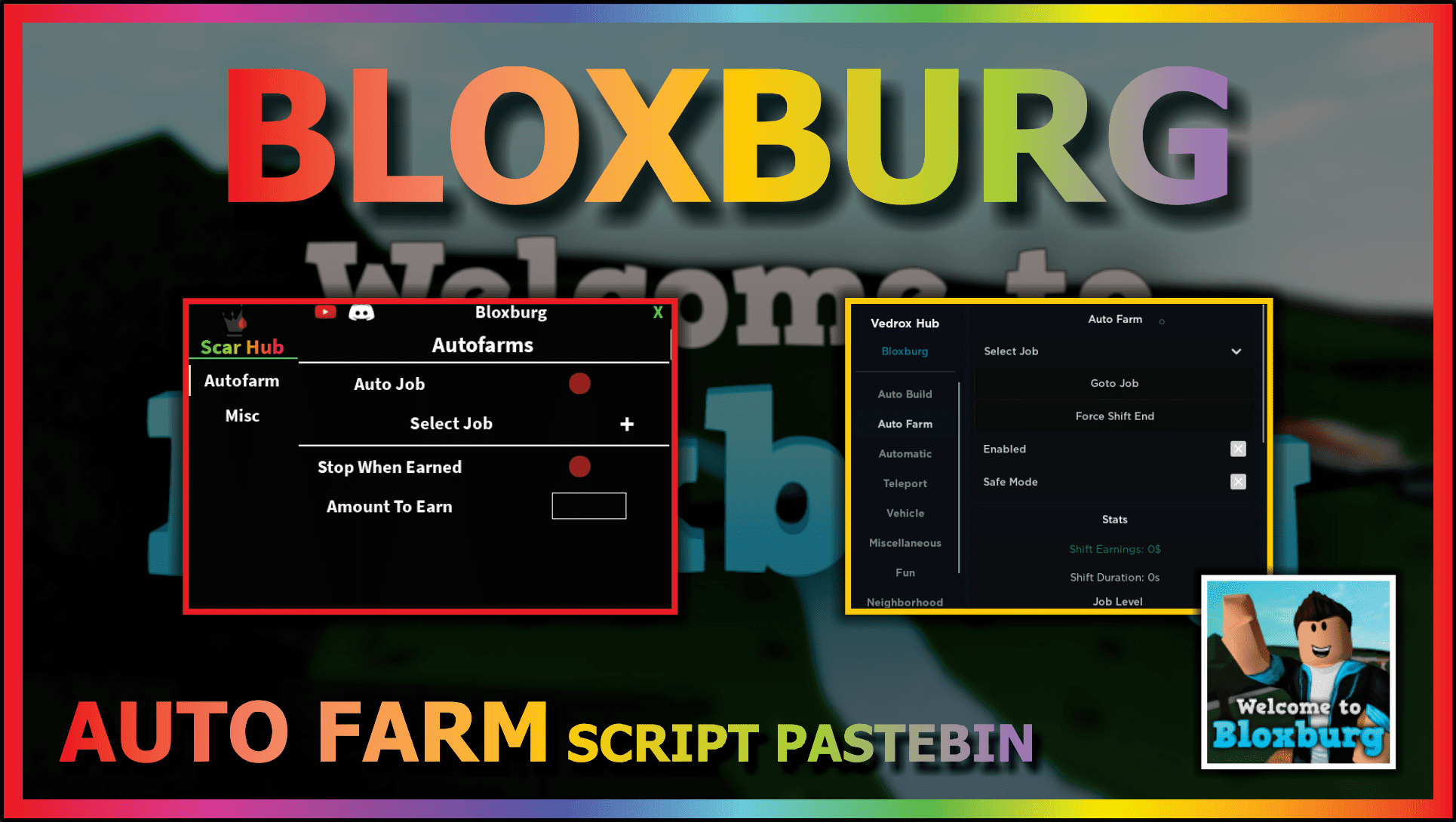 VYSOR HUB BLOXBURG GUI (AUTO BUILD, AUTO FARM, AND MORE) – Get Exploits