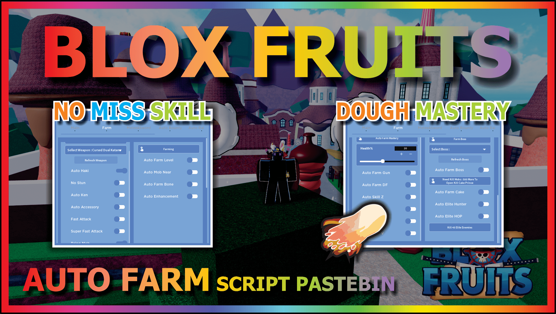 Fruta Dough Blox Fruits - Roblox - DFG