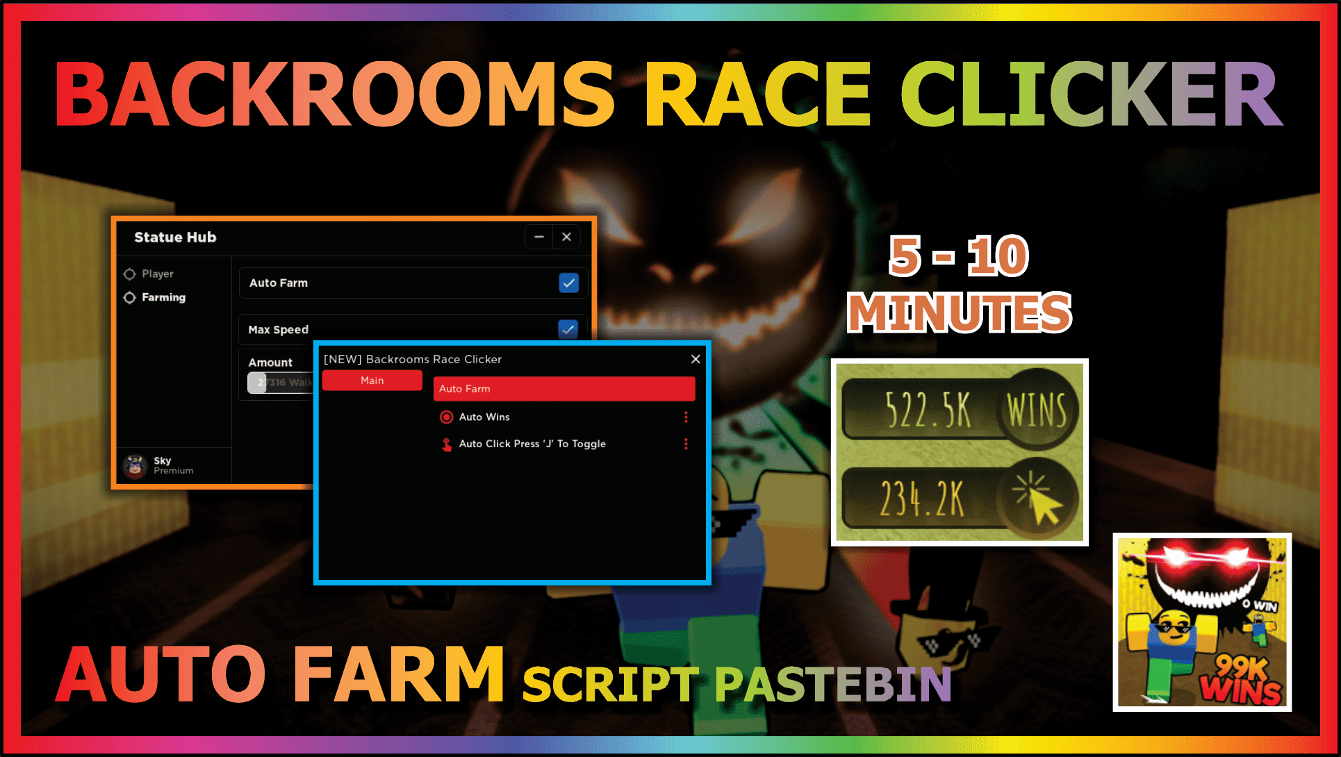 Tổng hợp code Backrooms Race Clicker và cách nhập 