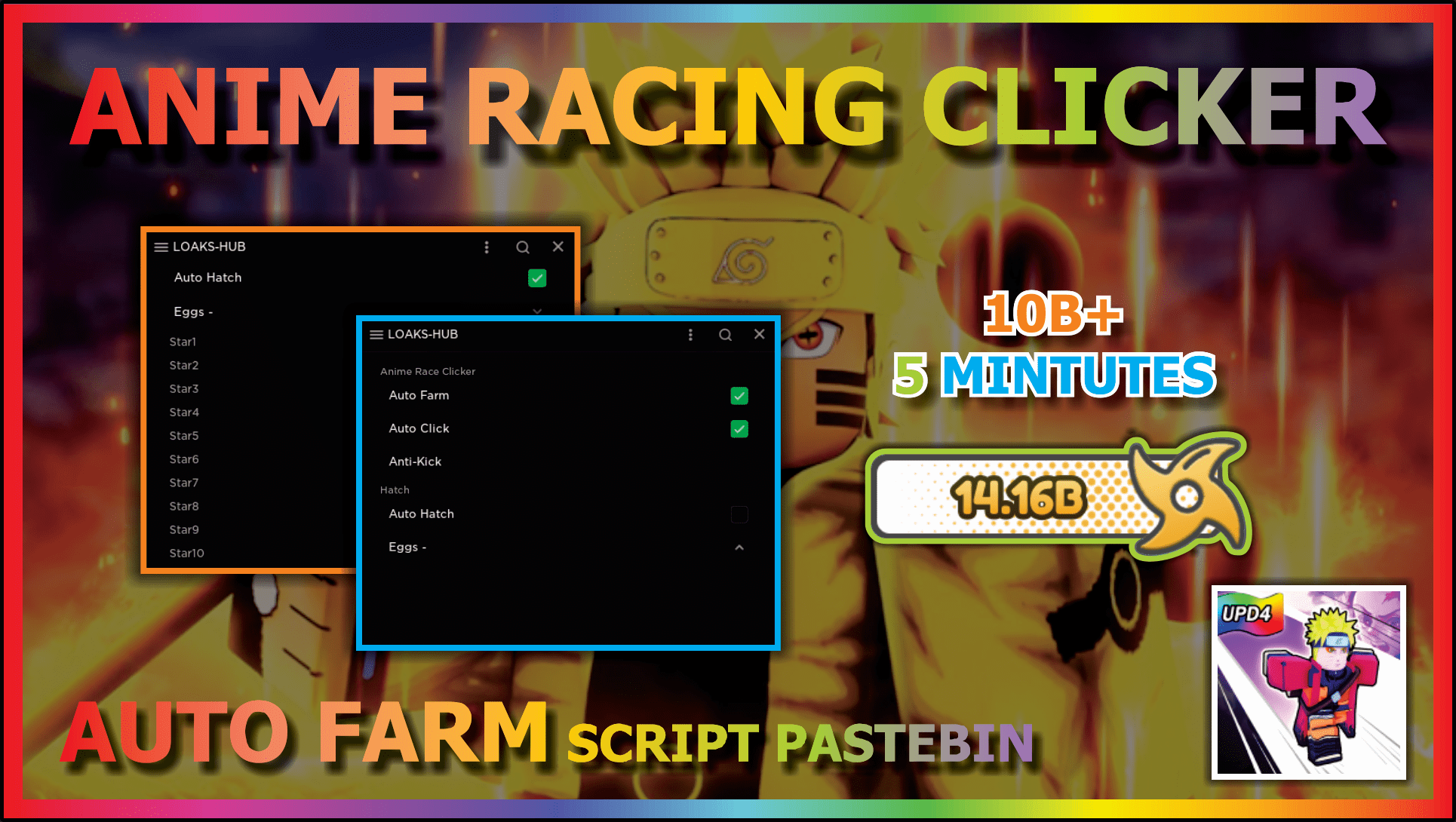 ANIME RACING CLICKER (10B+ in 5 Minutes) – ScriptPastebin