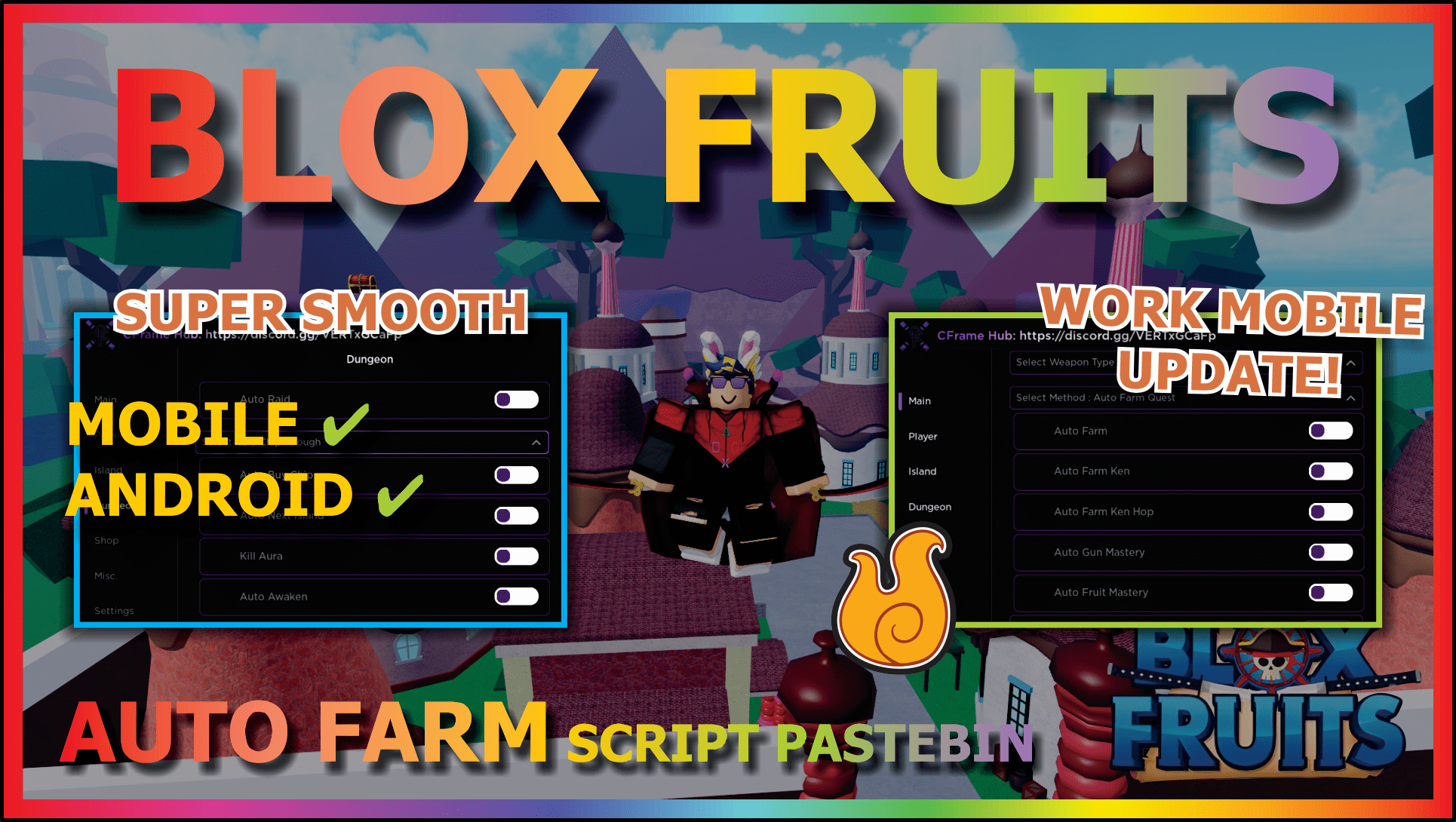 Serviço De Farm Blox Fruits! Upo Sua Conta No Bloxfruits! - Roblox - DFG