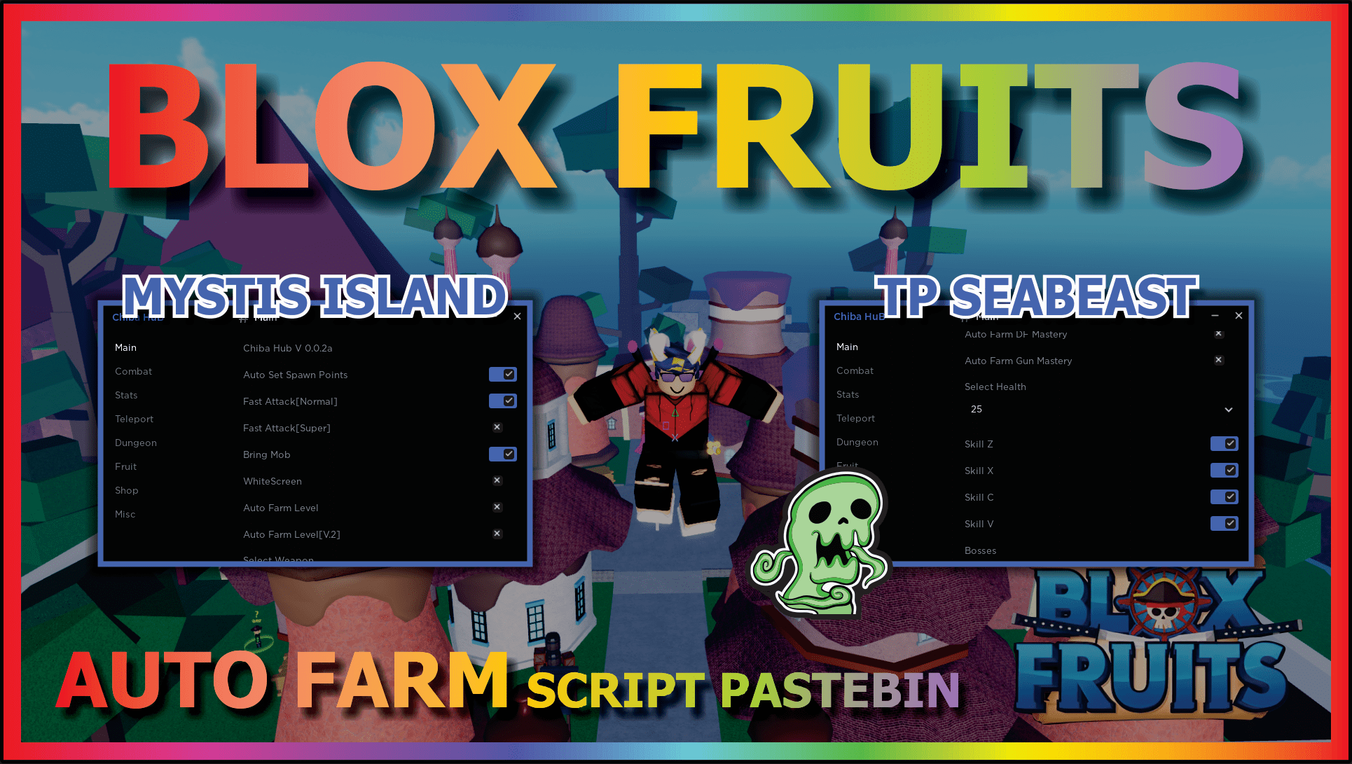 Blox Fruits: Fruit Mastery, Farm Gun Mastery, Auto Farm Lvl