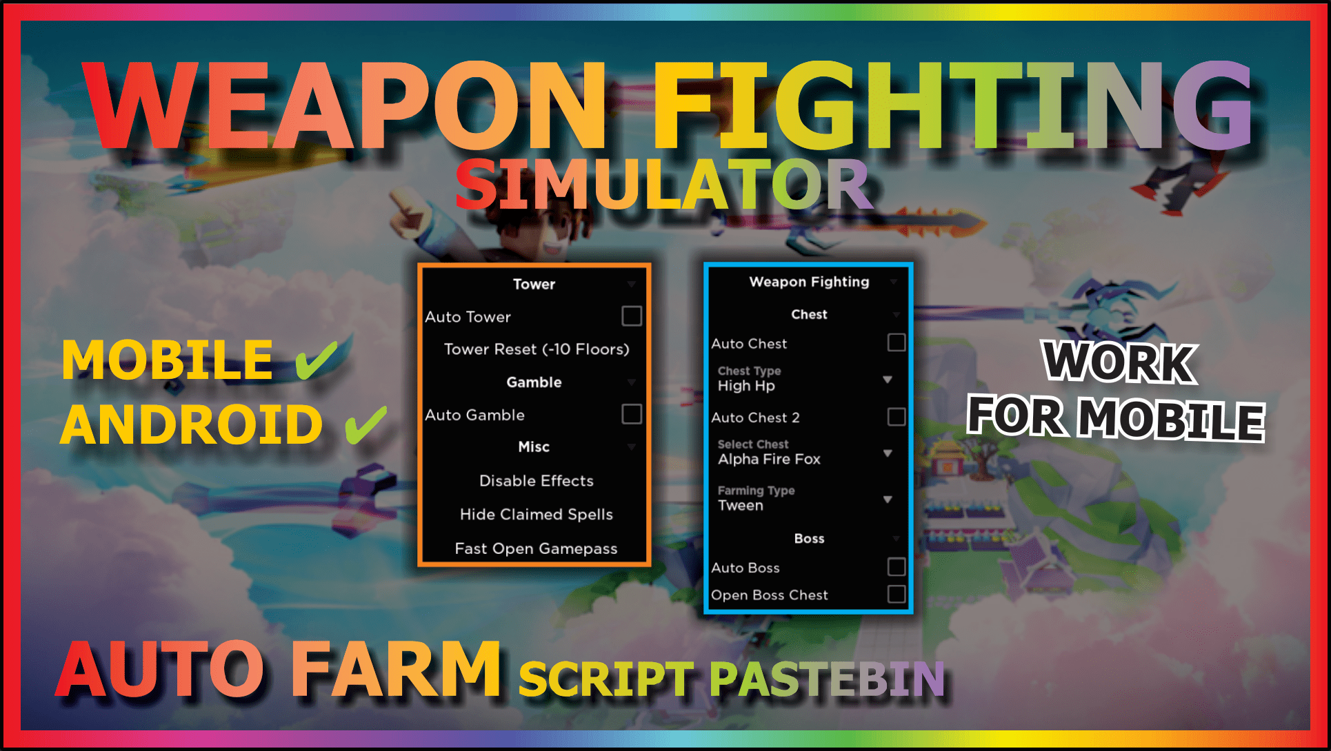 Weapon Fighting Simulator Script Pastebin Hacks - December 2023 