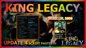 Read more about the article KING LEGACY (WORK LEVEL 3600) ☀️⚫️
