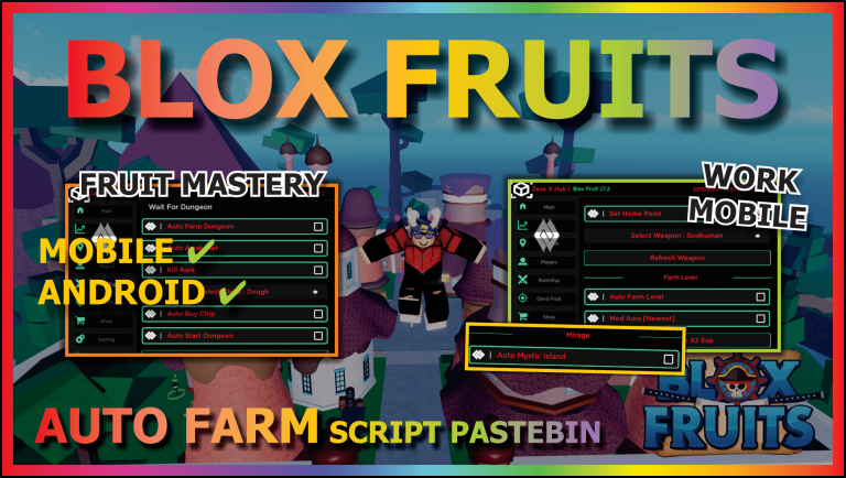 Auto Mirage Blox Fruits Script Download 100% Free