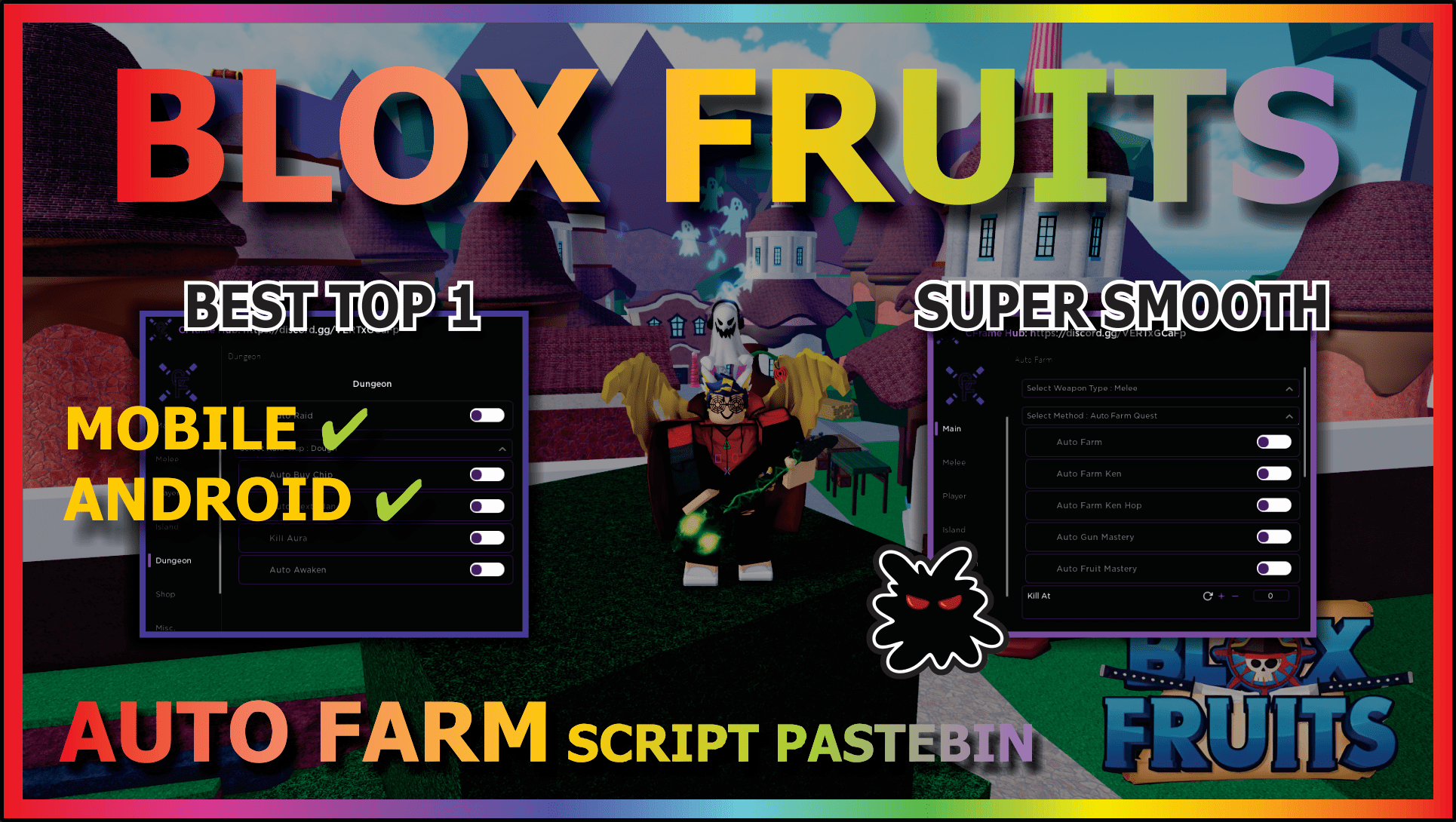 🏆Trophy] Blox Fruits Script / Hack, Auto Farm + INSTANT MASTERY, Get  Fruits