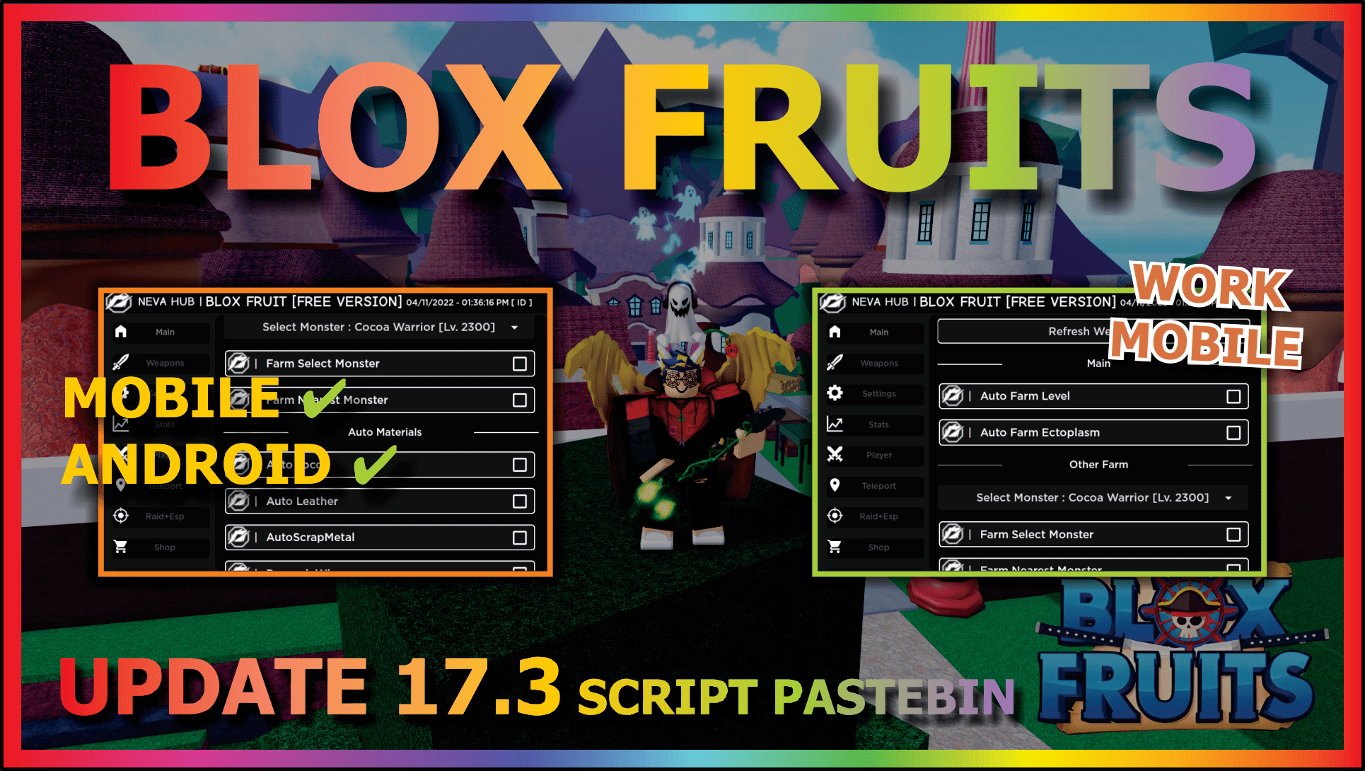 You are currently viewing BLOX FRUITS (WORK FOR MOBILE)🐯🍩