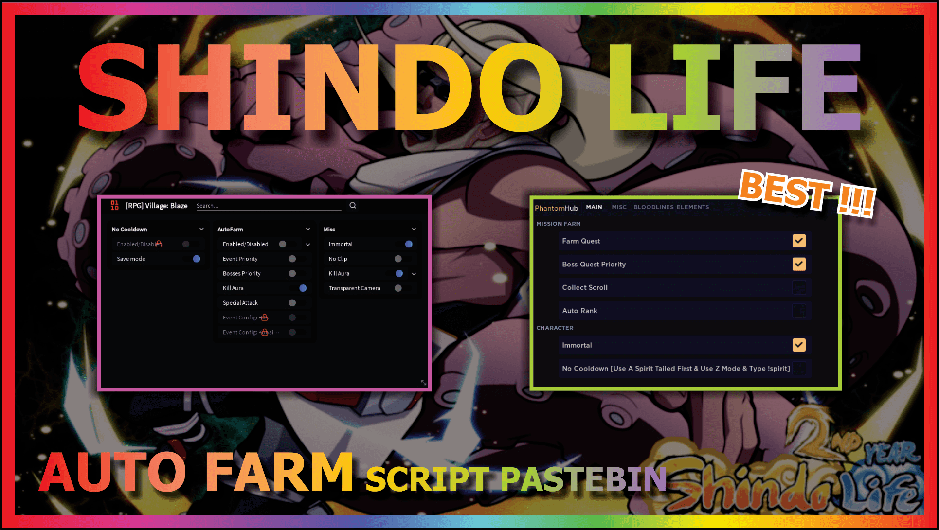 Shindo Life Script List - Auto Farm & Spin - Gamer Tweak