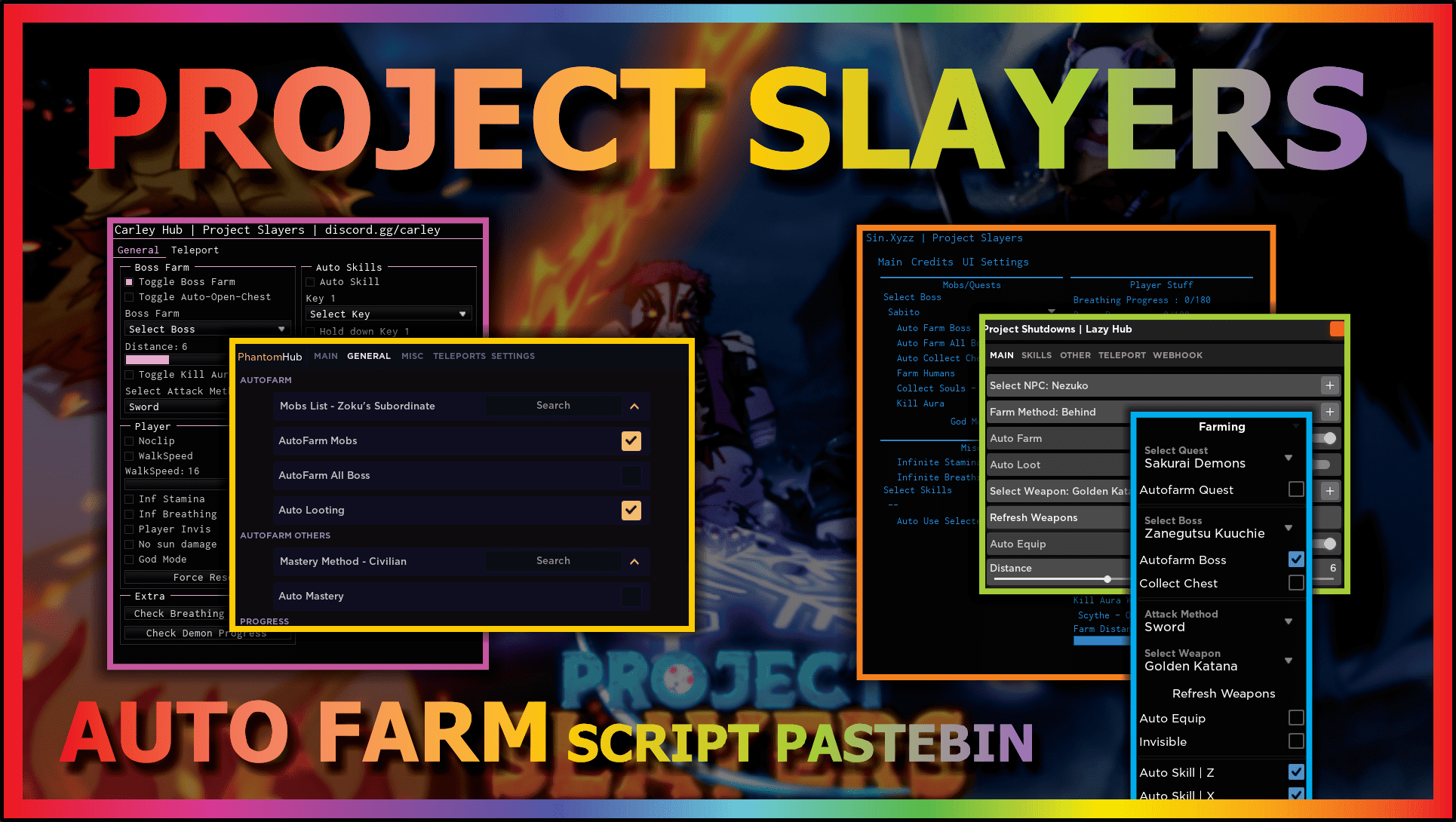 🔥UPDATE 1.5] Project Slayers Script Hack
