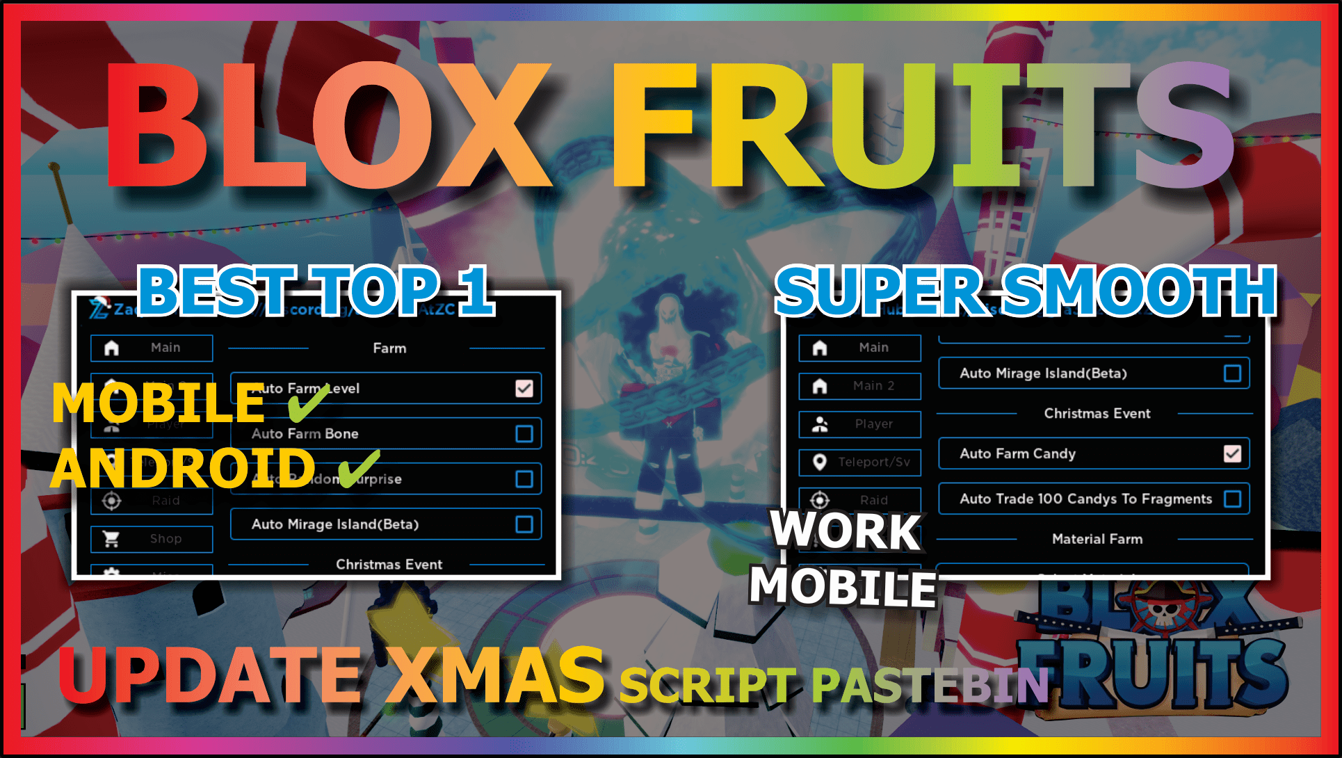 Blox Fruit Version Minecraft Pe Map Update 2 Christmas day 20/11/2023  #bloxfruits #minecraft 