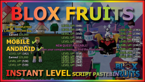 Read more about the article BLOX FRUITS (INSTANT LVL)