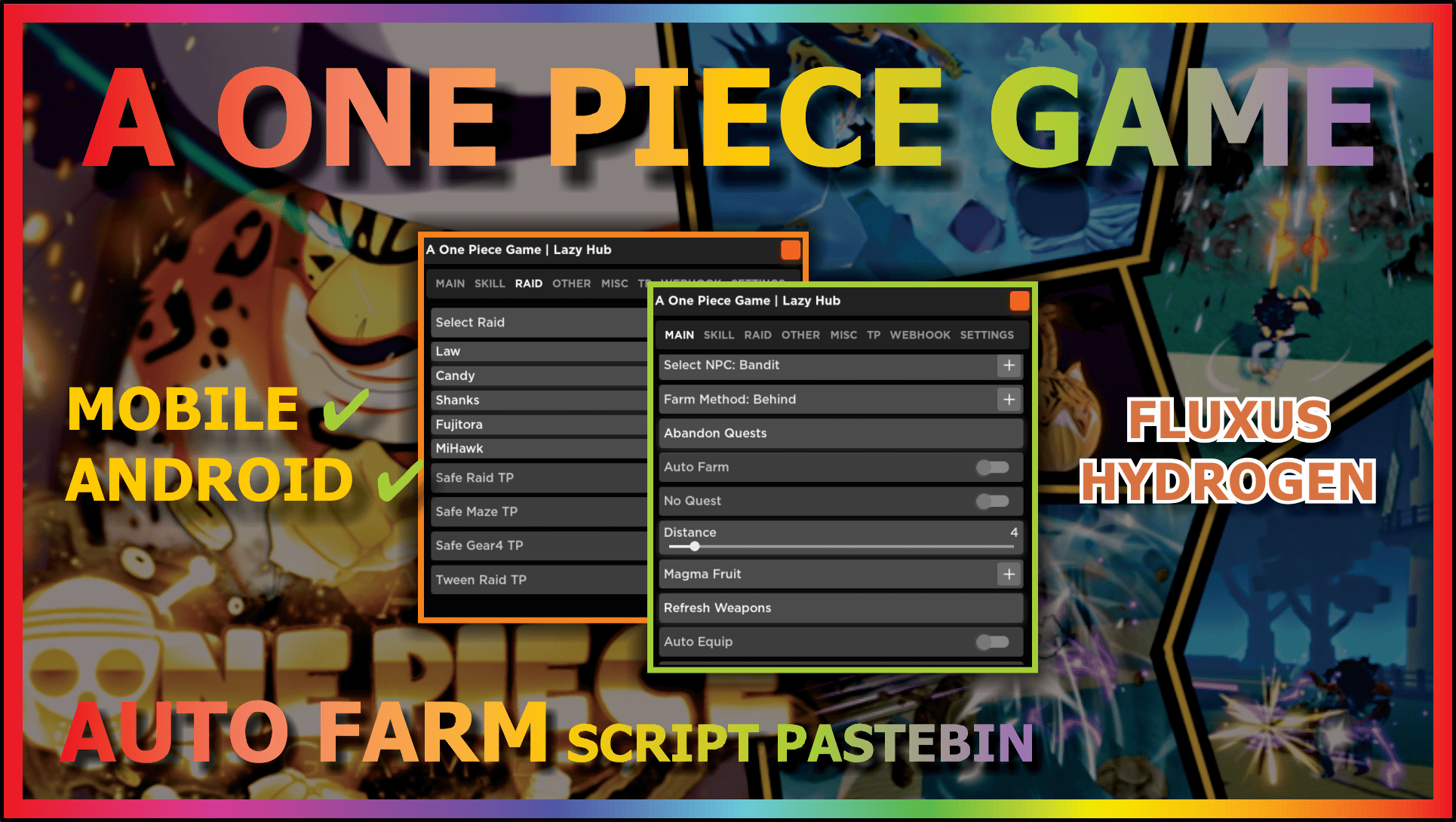 OP!] A One Piece Game Script GUI Hack, Auto Farm