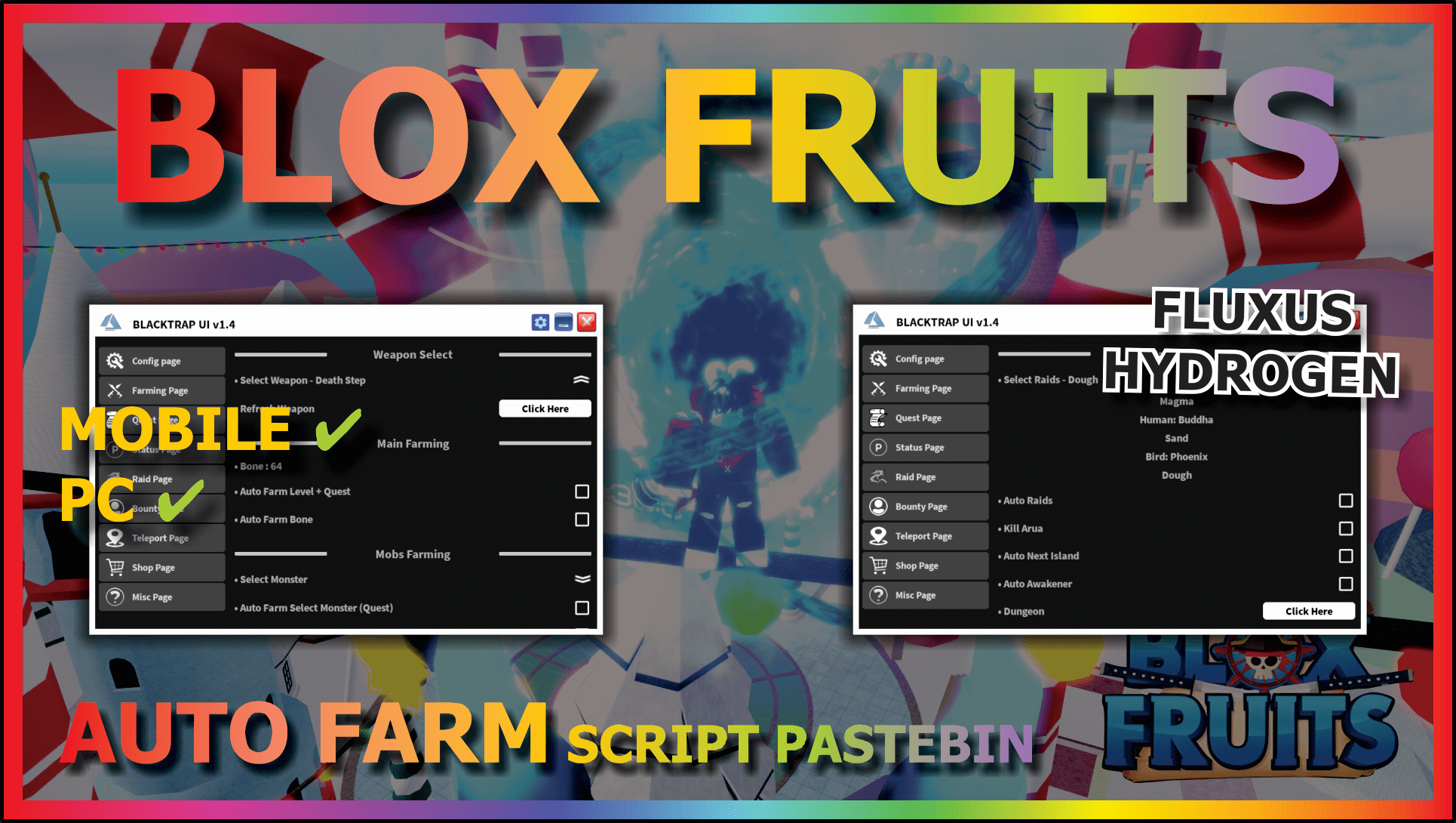 blox fruits script fluxus – ScriptPastebin