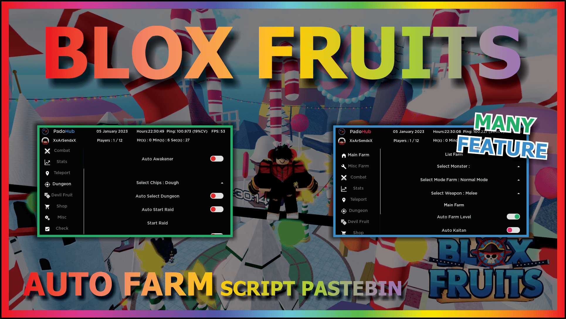 Blox fruit script 2023 pastebin