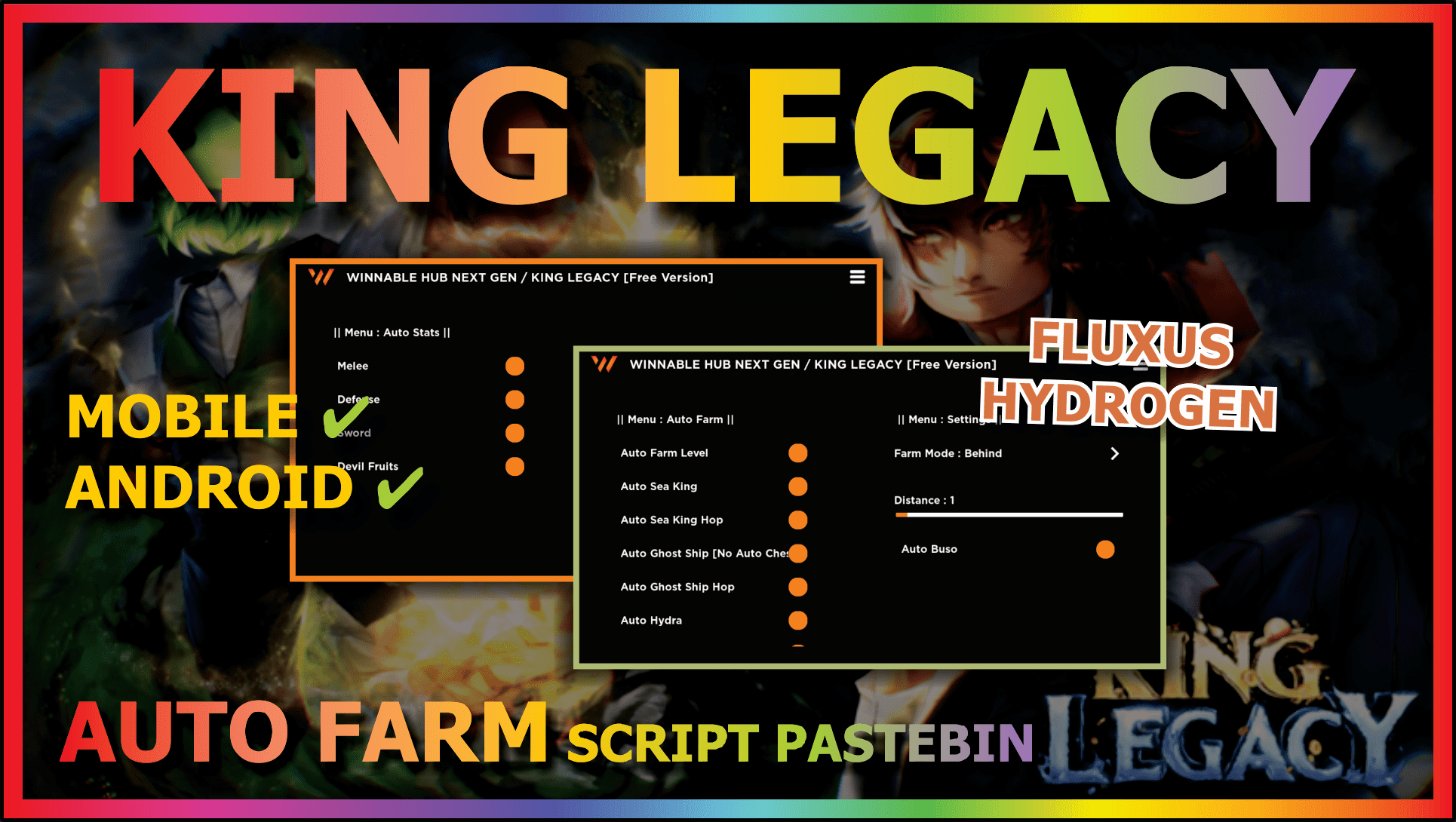 KING LEGACY SCRIPT 2023, AUTO FARM, AUTO SEAKING