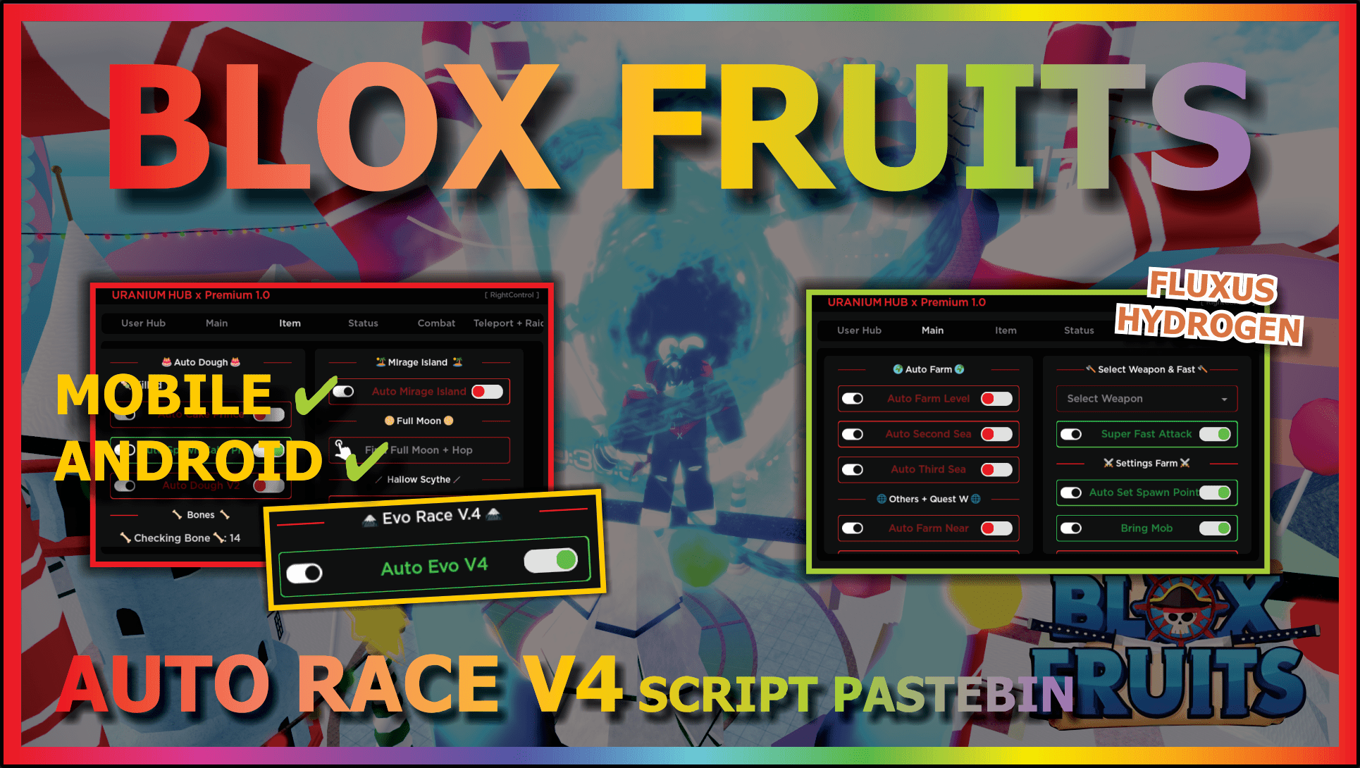 Blox Fruits Race V4 Update Script Roblox 2023 in 2023