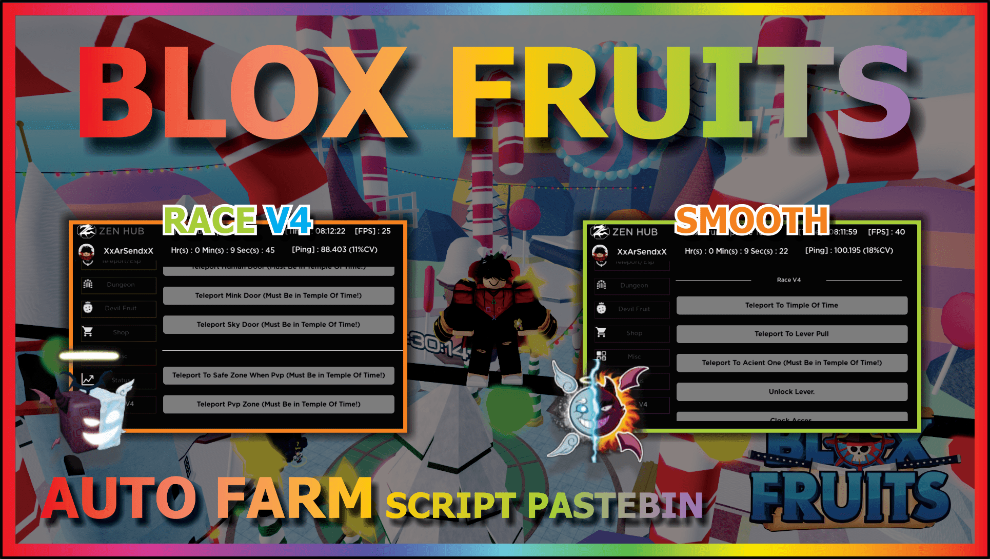 Blox Fruit Script Auto Race V4!!! Latest Version No Banned (Mobile