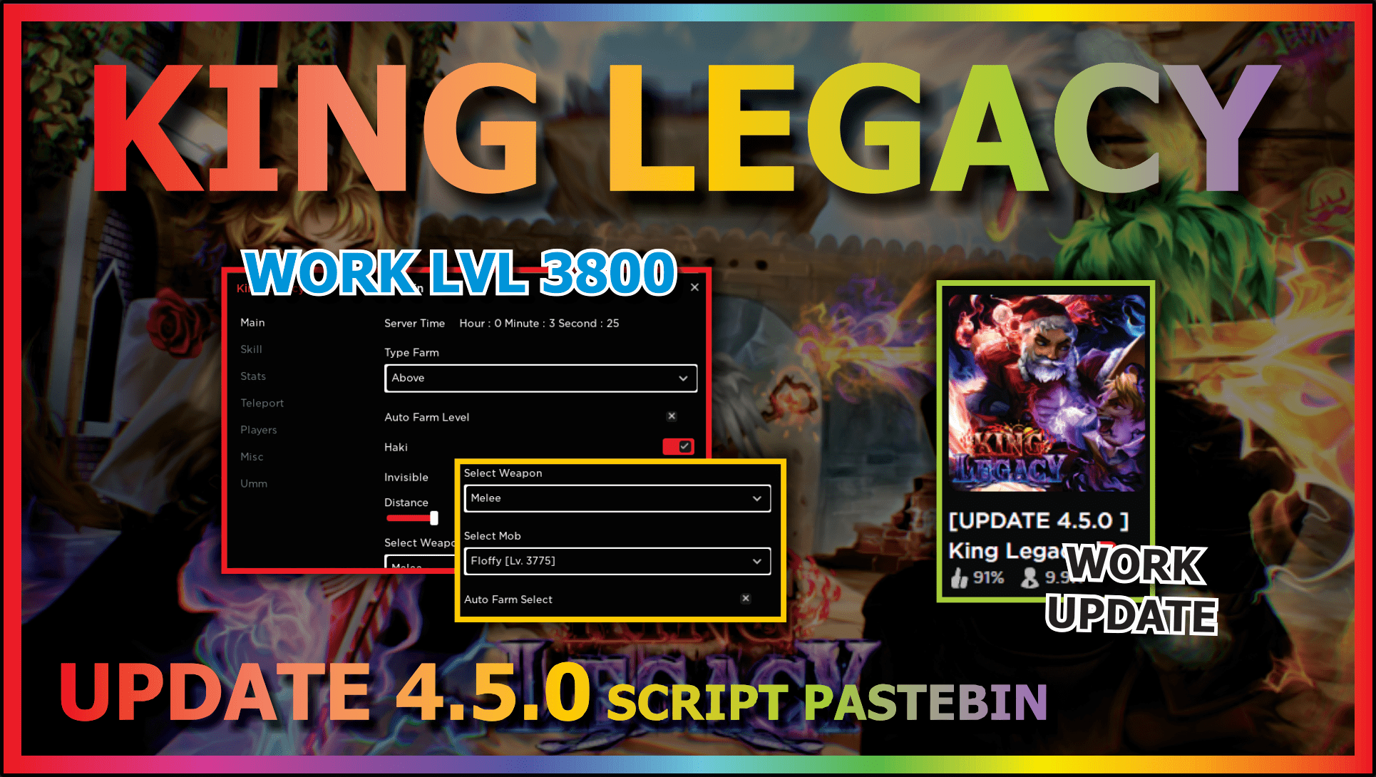 KING LEGACY Script Pastebin 2023 UPDATE AUTO FARM NEW UPDATE