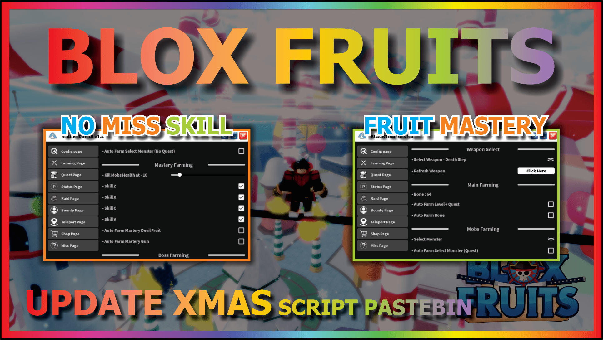 Blox Fruit Op Script Pastebin - GodMode Hack & +10 Features - CHEATERMAD