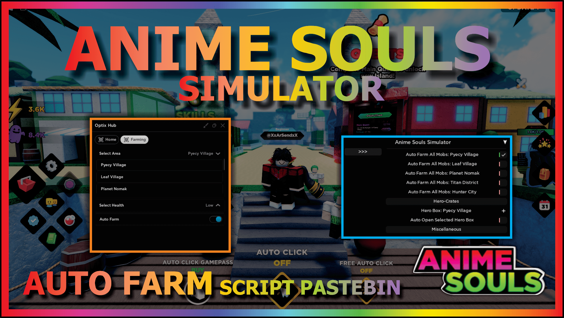COMO FARMAR 1000X MAIS SPINS SENDO F2P!!! Anime Souls Simulator 