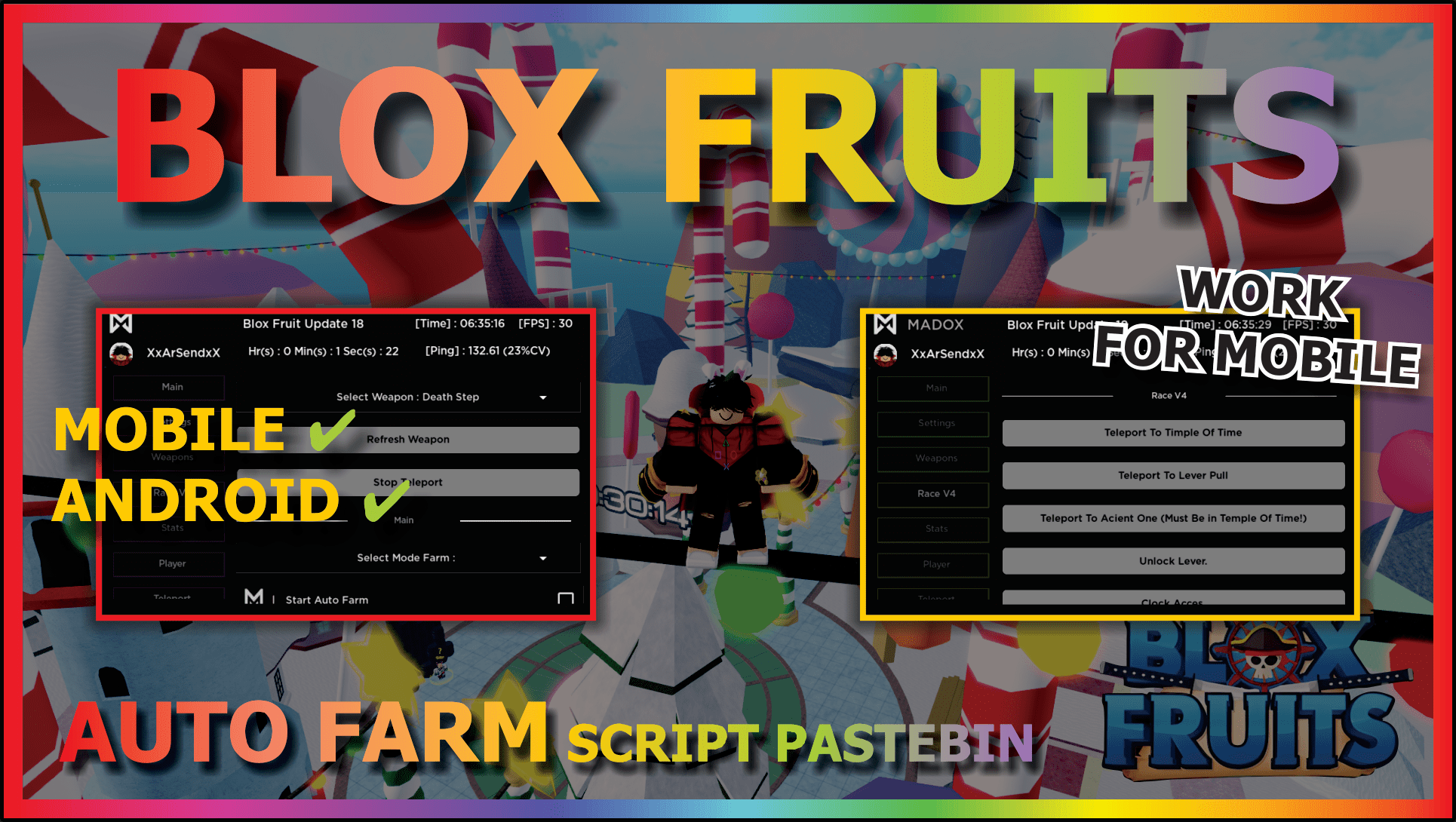Script blox fruits Playback X (sem key)