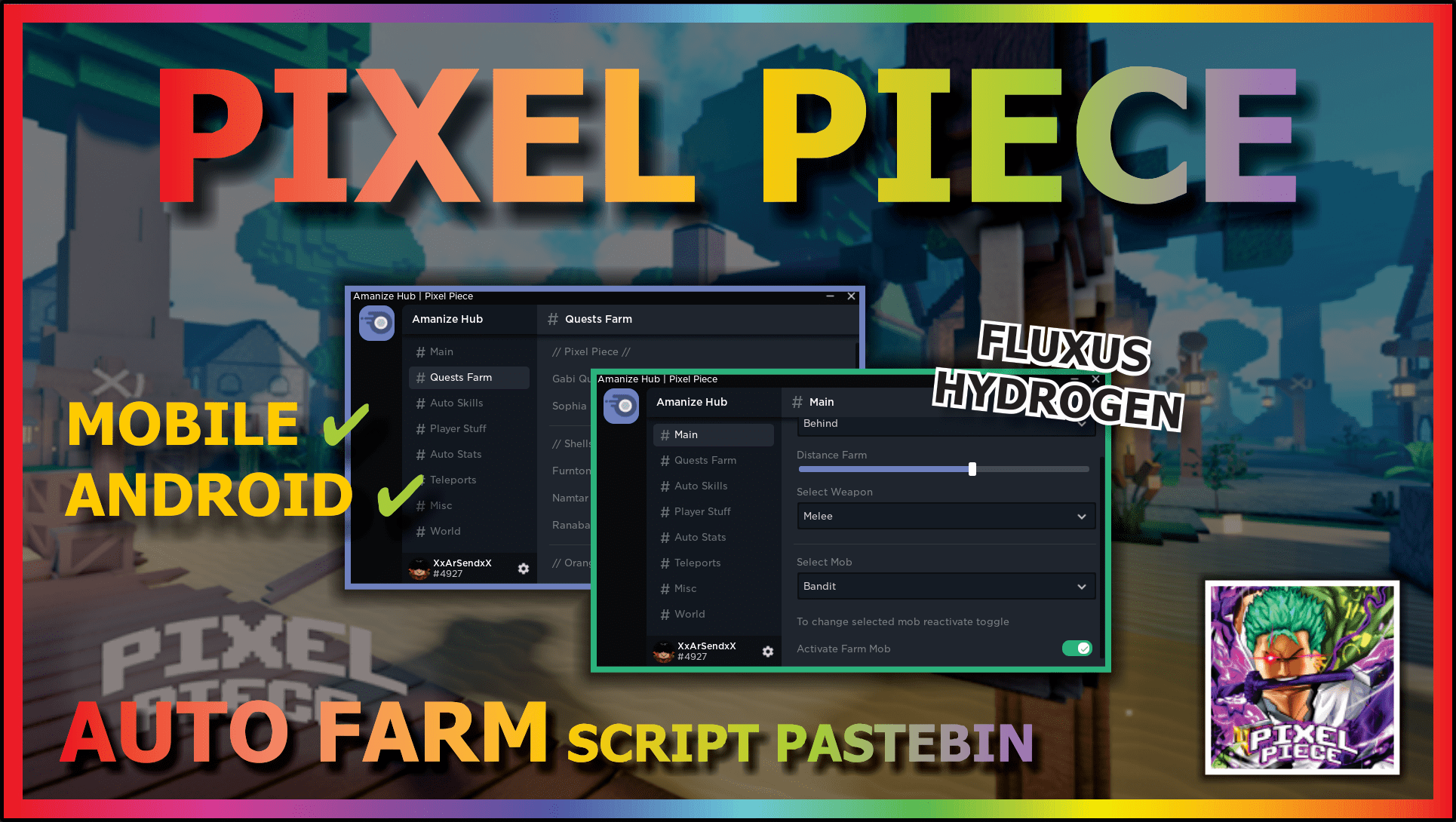 Pixel Piece Script 2023 Pastebin - Auto Farm