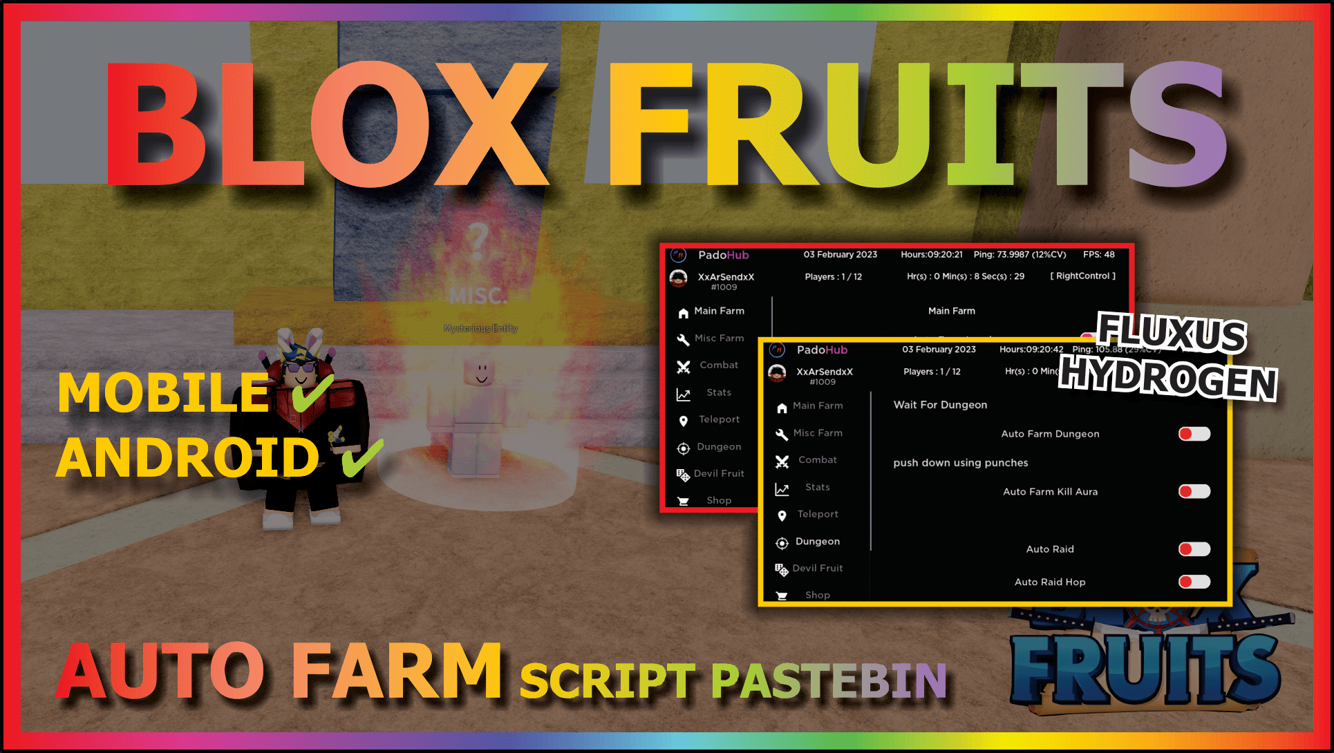 UPDATE ] BLOX FRUIT SCRIPT NO KEY, AUTO FARM BOUNTY OP, AUTO SAIL, FARM  MASTERY