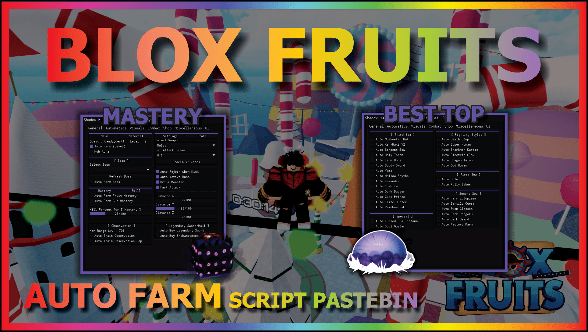 BLOX FRUITS Script Pastebin 2023 AUTO FARM FRUIT, HOP SERVER, FRUIT  FINDER