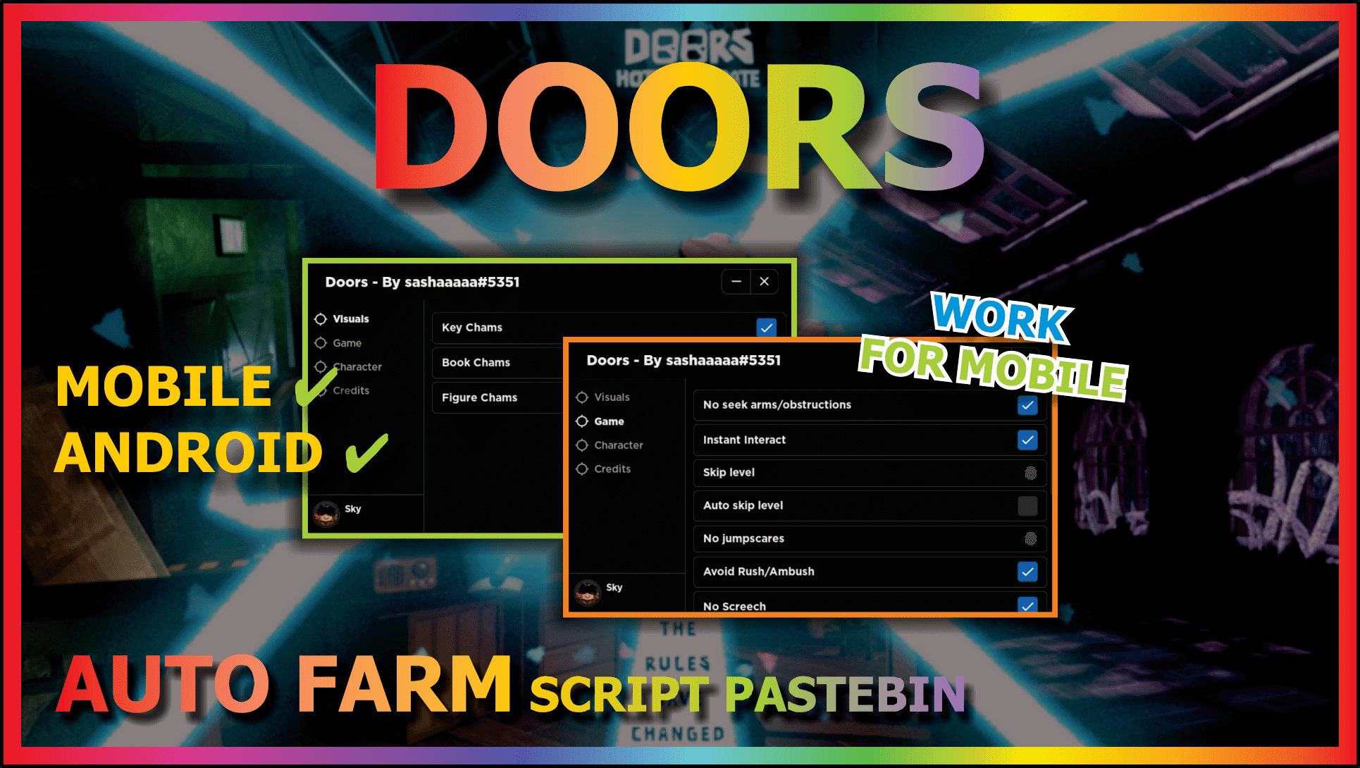 NEW] Door Gui Script (arceus 2.1.4) 🔥 Pastebin 2022, Autoskip Lvl