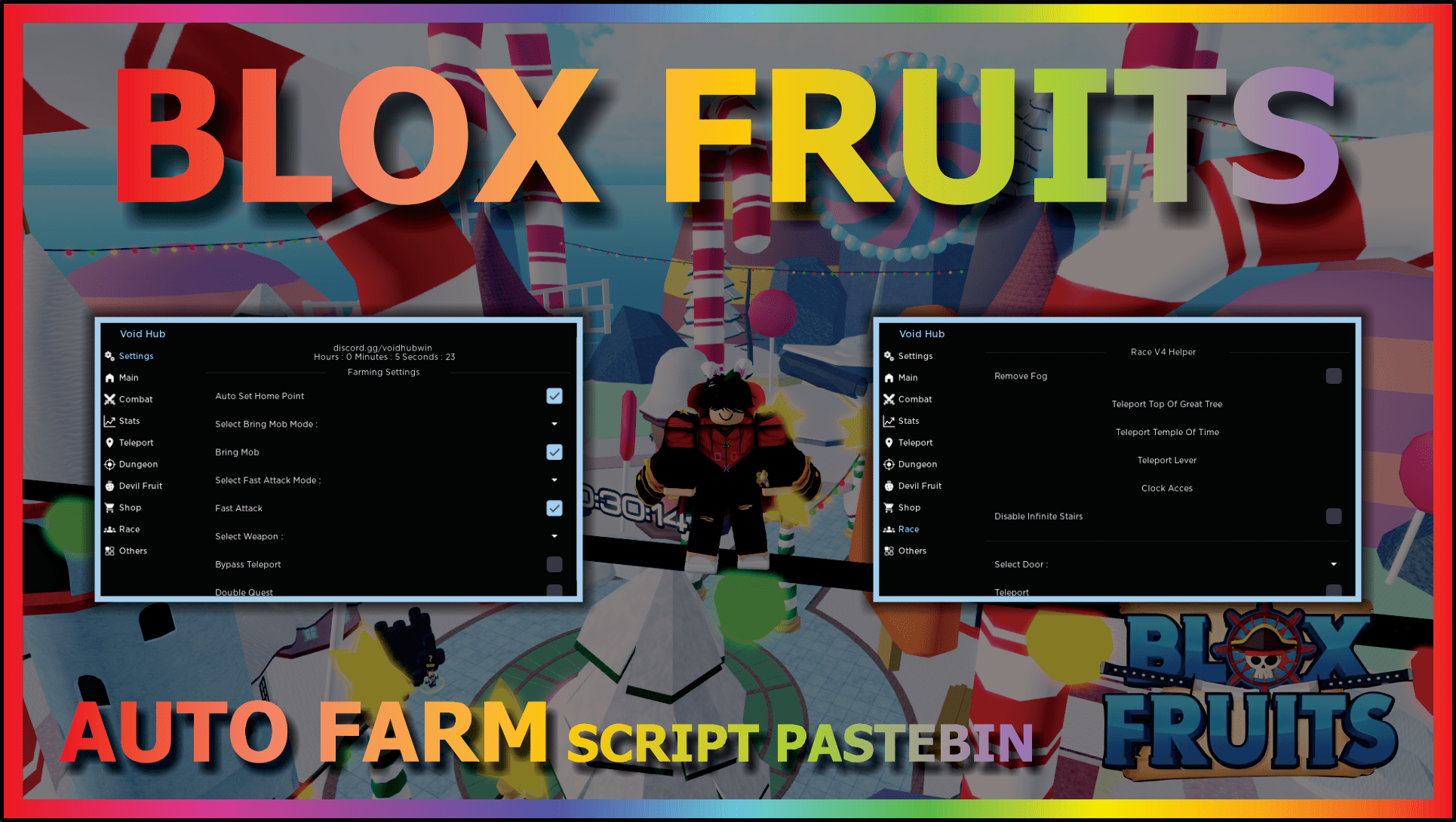 BLOX FRUITS Script Pastebin 2023 UPDATE 20 AUTO FARM
